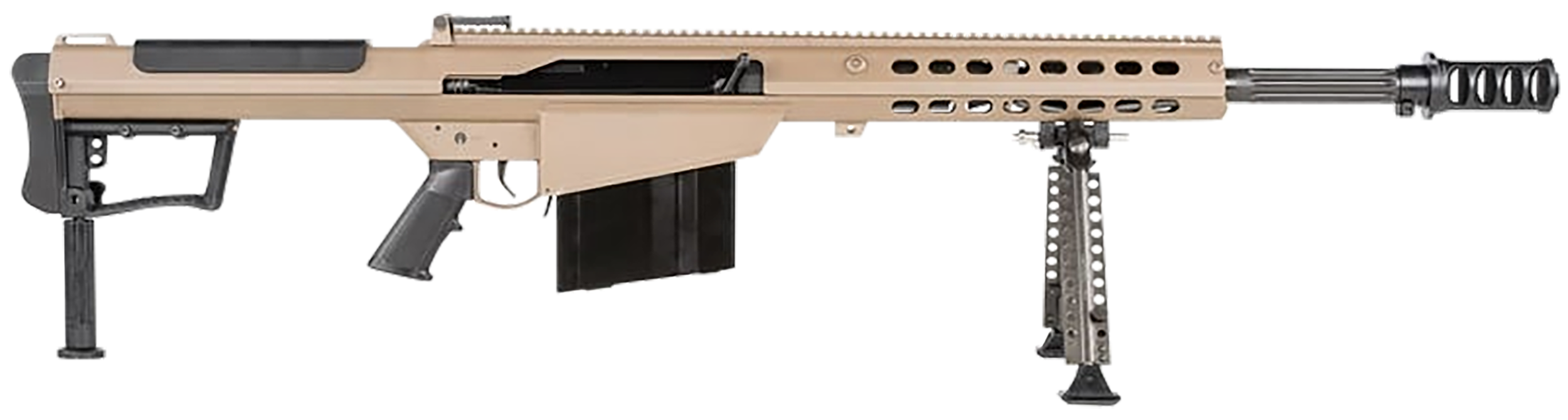 BARR 18066 M107A1 FLUTED 50BMG 20 10R FDE