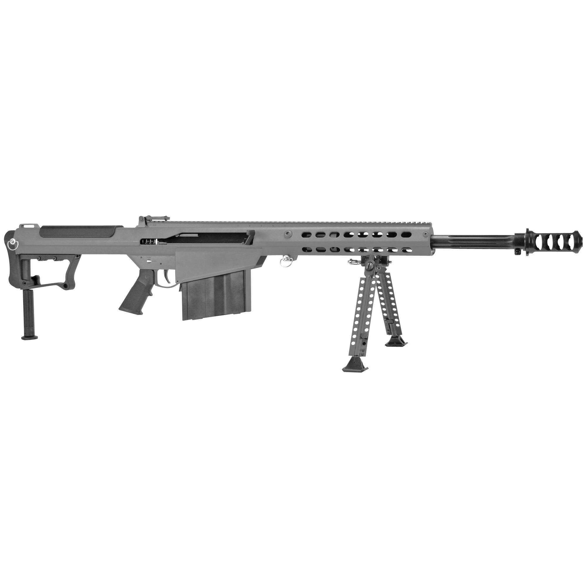 BARR 18068 M107A1 FLUTED 50BMG 20 10R GRY