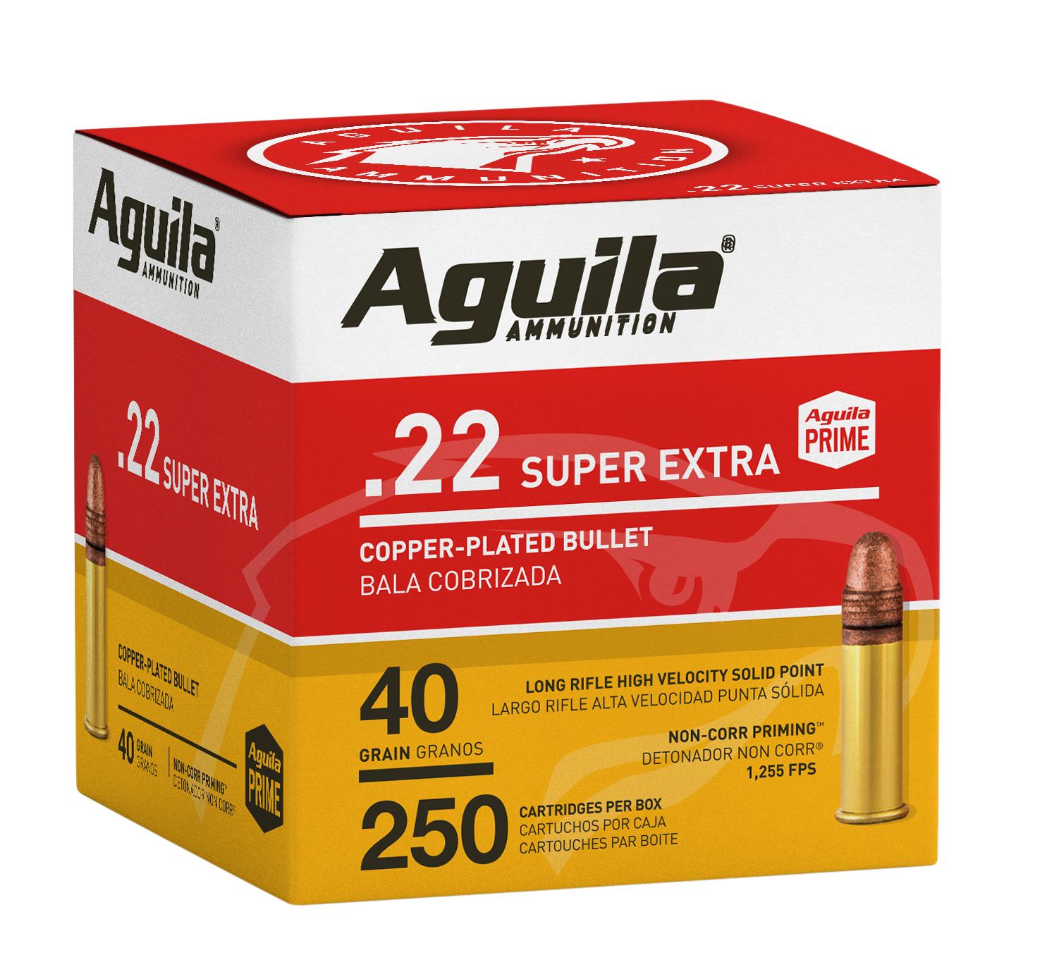 AGUILA 1B221100 22LR HV SP 40GR 250/8