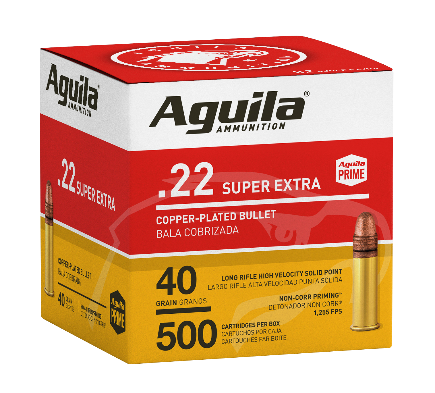 AGUILA 1B221115 22LR HV SP 40GR 500/4