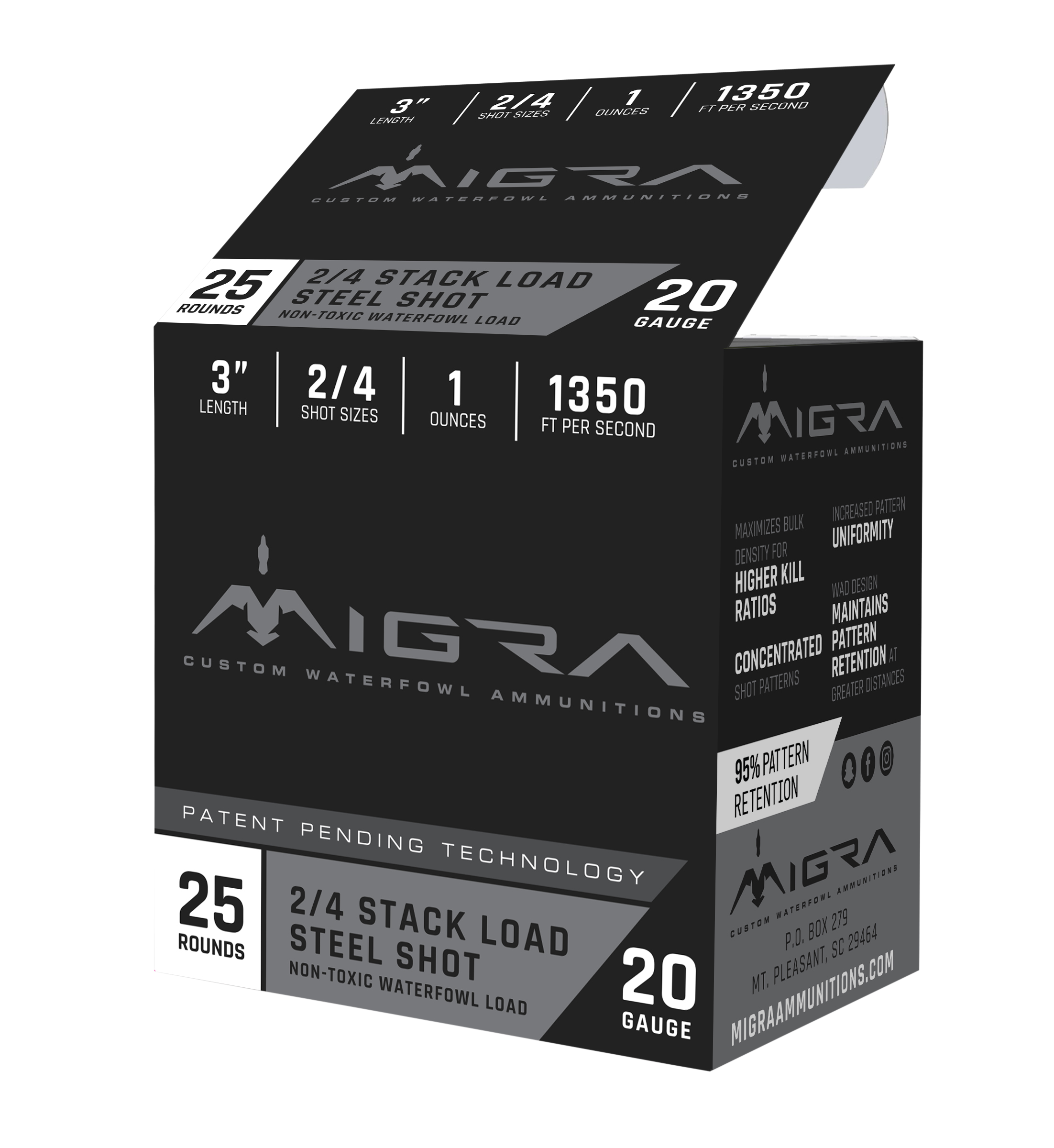 MIGRA M20S24 STAXD 20 3IN 2-4 25/10