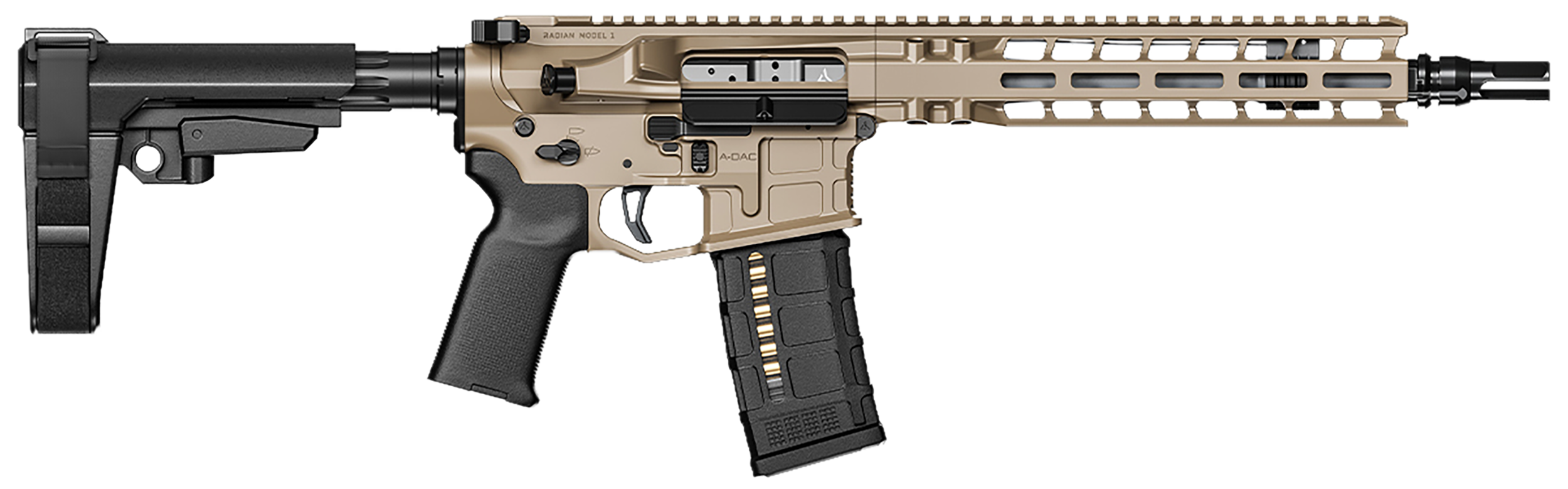 RADN R0514 MODEL 1*BRACE*223WYLD PSTL 10.5 30R FDE