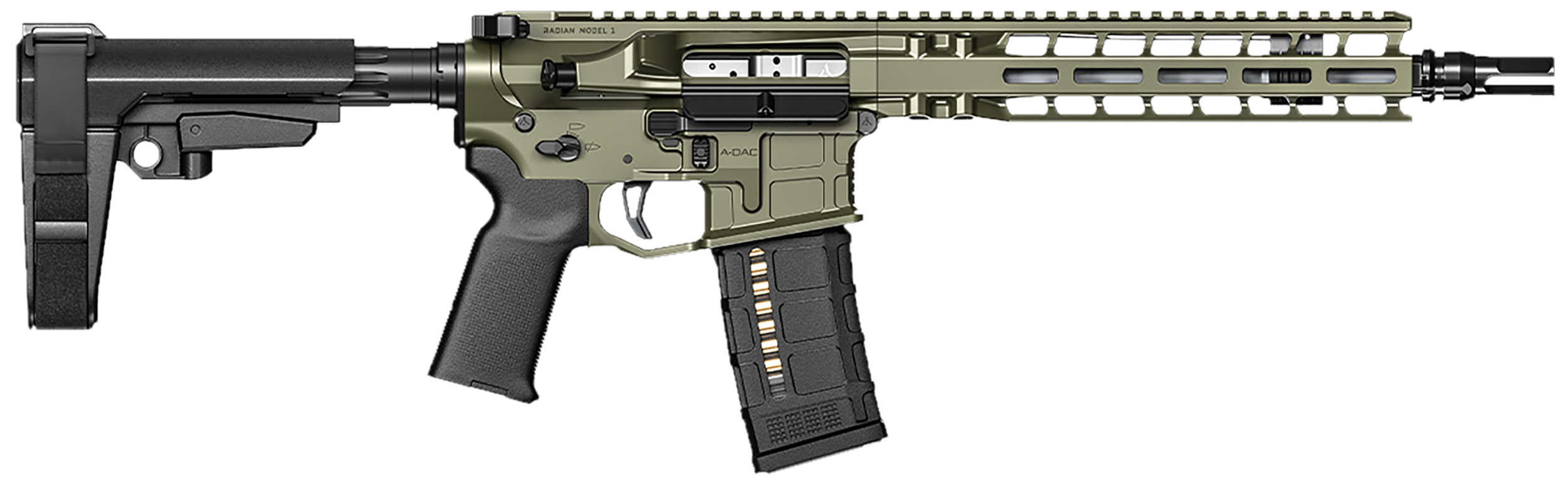 RADN R0515 MODEL 1*BRACE*223WYLD PSTL 10.5 30R ODG