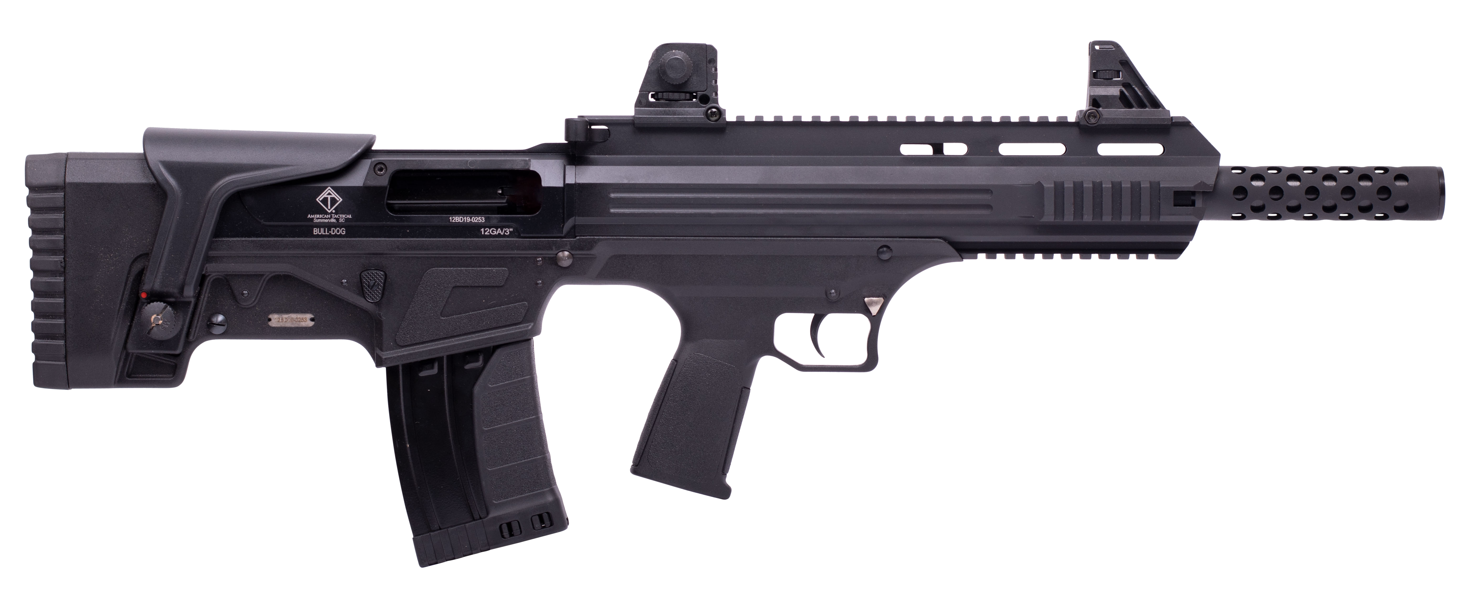 ATI G12BDB BULL-DOG 12G BULLPUP 18.5 5R BLK