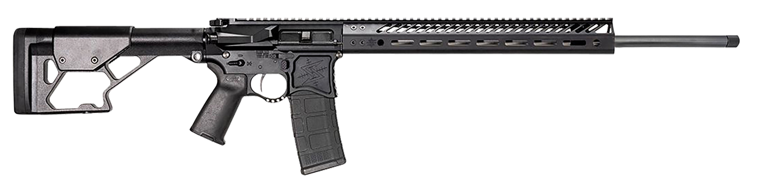SEEKINS 0011300095BLK DMR RIFLE 6ARC 22 BLK