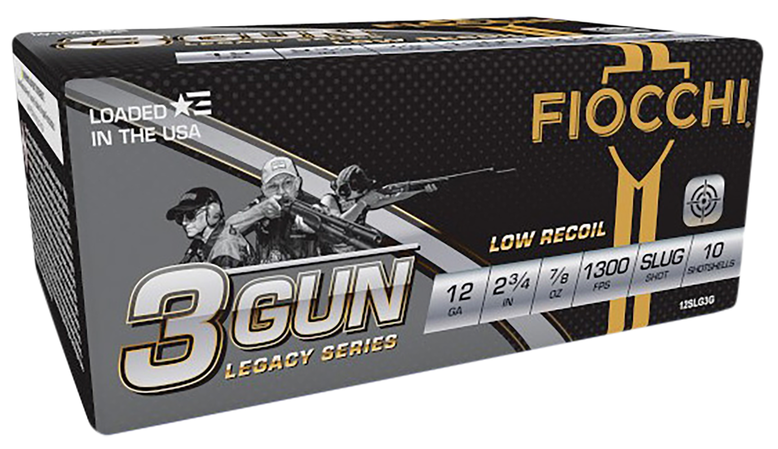 FIO 12SLG3G 3 GUN MATCH LR 12 2.75 SLUG 7/8 10/25