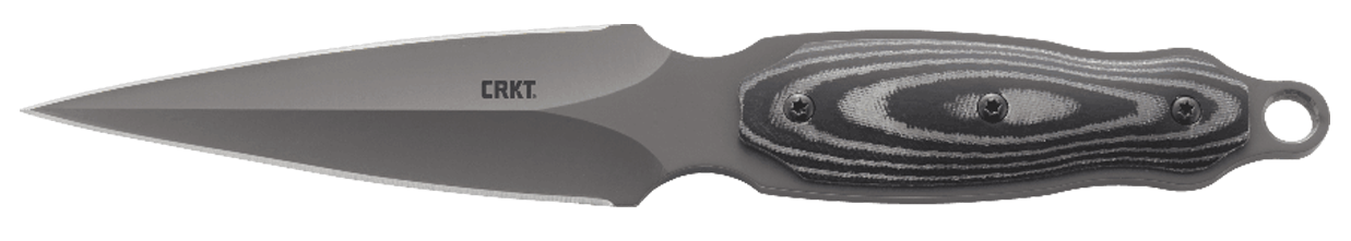 CRKT 2075 SHRILL 4.77 DUAL EGDE GRY