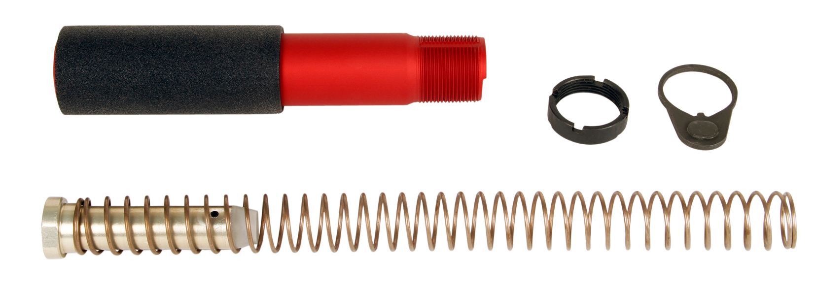 LBE PBUFKT-RED AR15 PISTOL TUBE KIT RED BUFFER