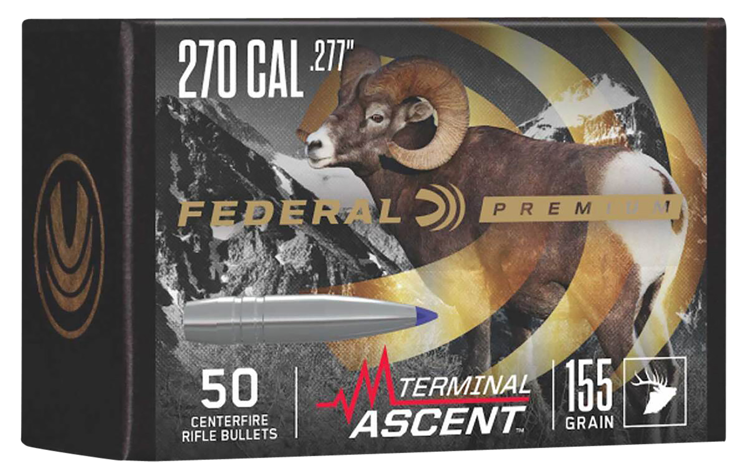 FED PB277TA2 BULL .277 155TERMASC 50/4