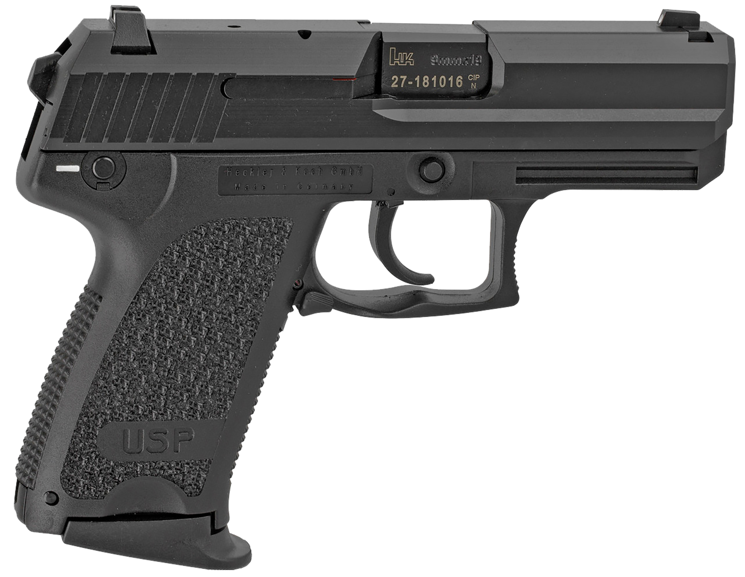 HK 81000331 USP9 CMPT V1 9MM (2)10R DA/SA 3.58