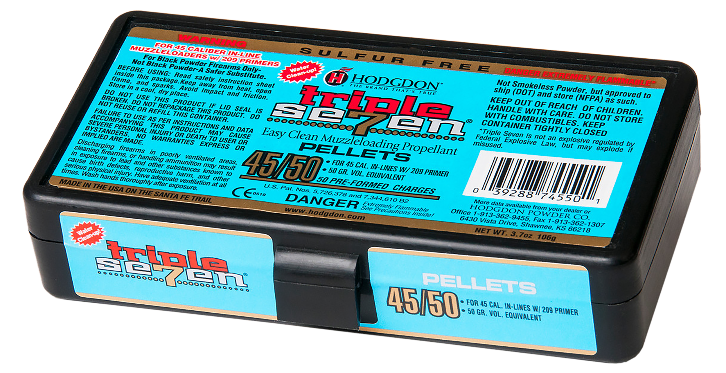 HODG T74550 TRPL 7 PLTS 4550 50/12