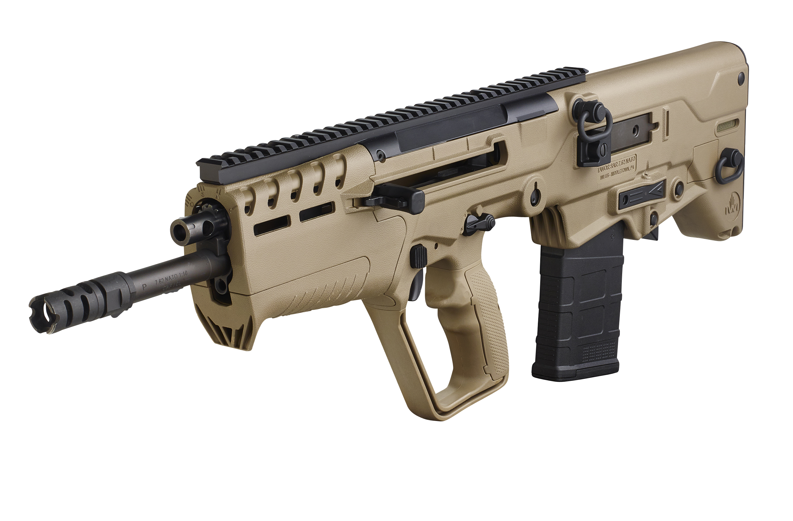 IWI T7F2010 TAVOR 7 308 20 10R FDE