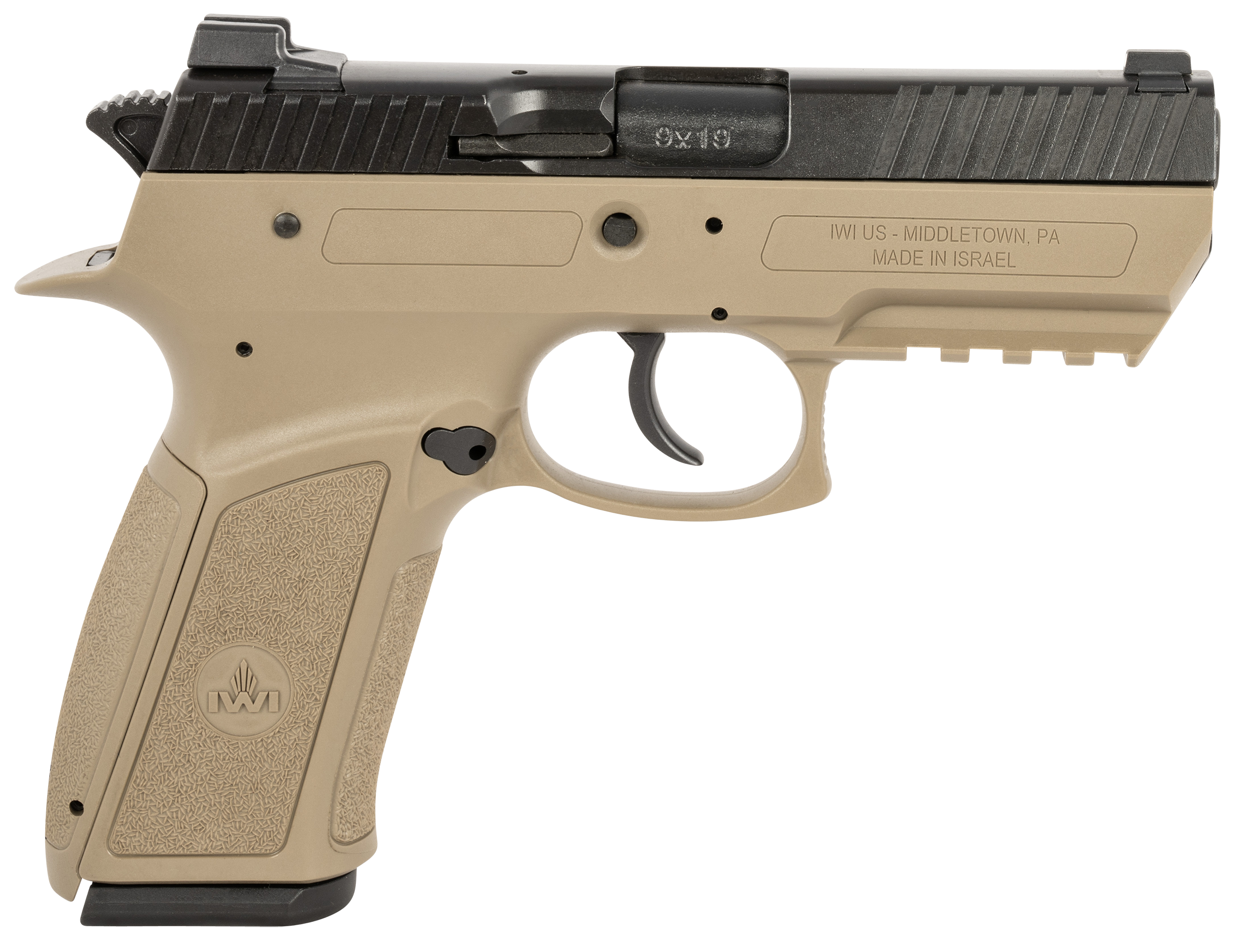 IWI J941PSL9FDII JERICHO 941 ENH 9MM 3.8 17R FDE
