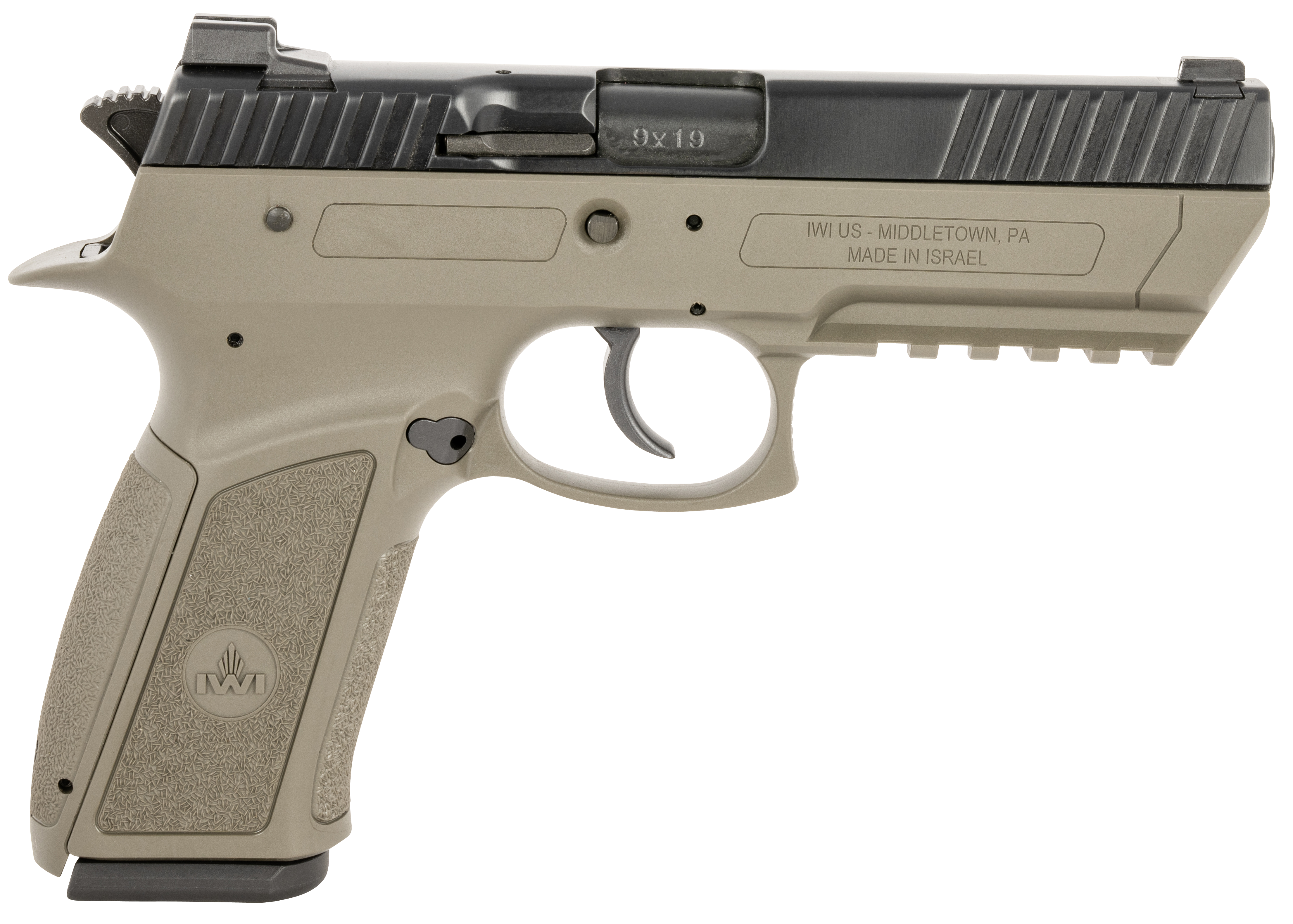 IWI J941PL9OD-II JERICHO 941 ENH 9MM 4.4 17R ODG