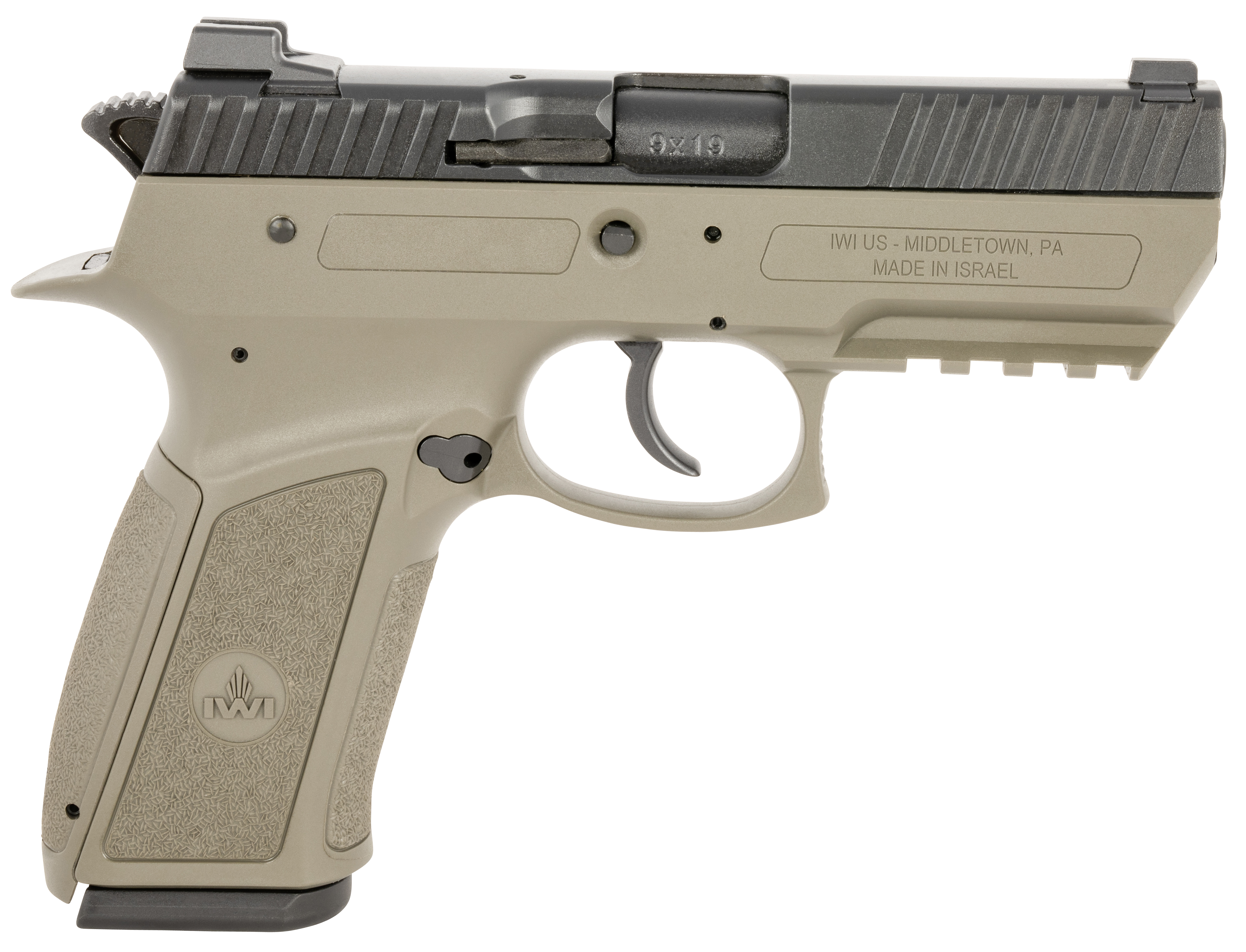IWI J941PSL9ODII JERICHO 941 ENH 9MM 3.8 17R ODG
