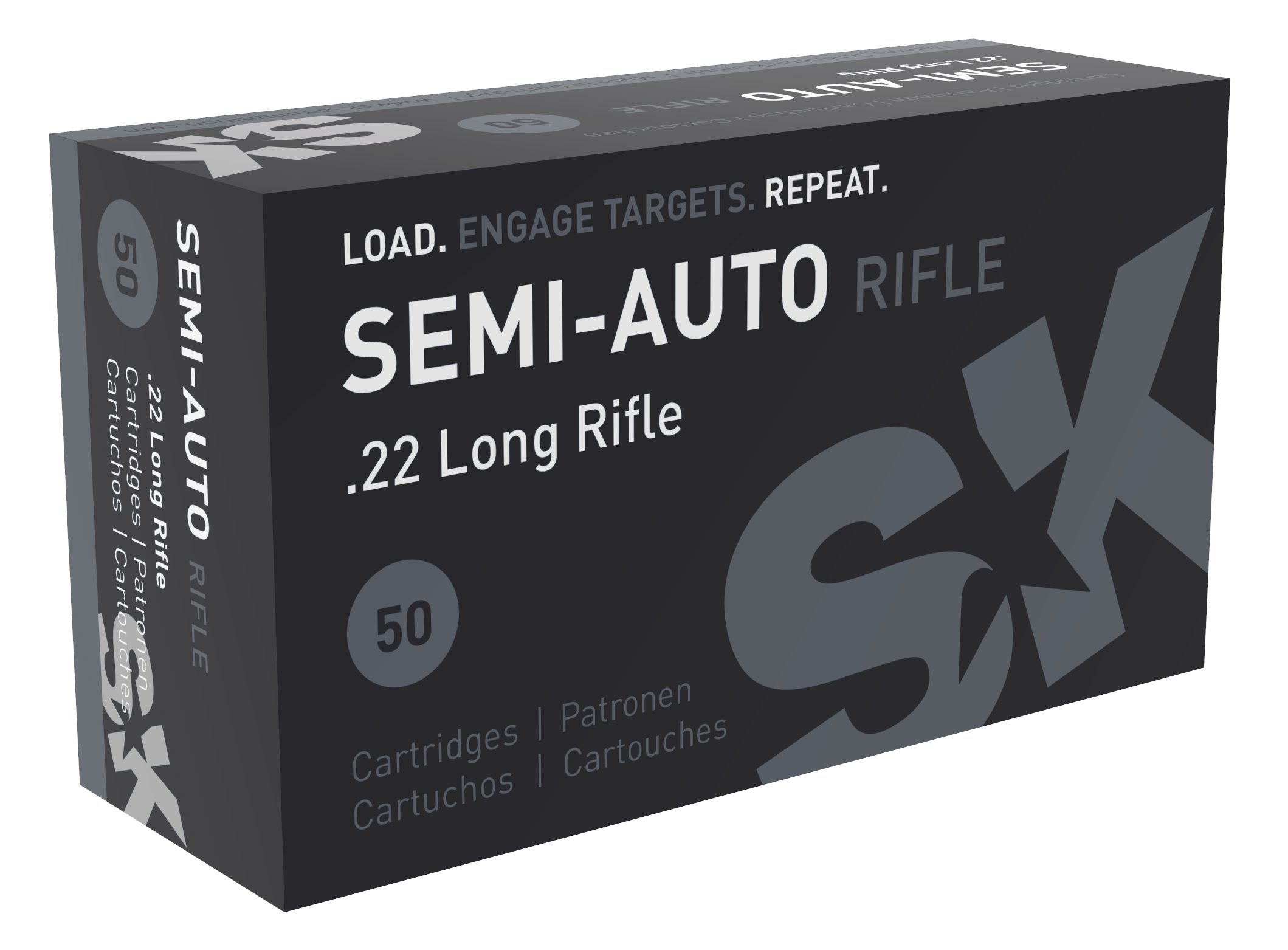 SK 420148 22LR SEMIAUTO RIFLE 40GR 50/100