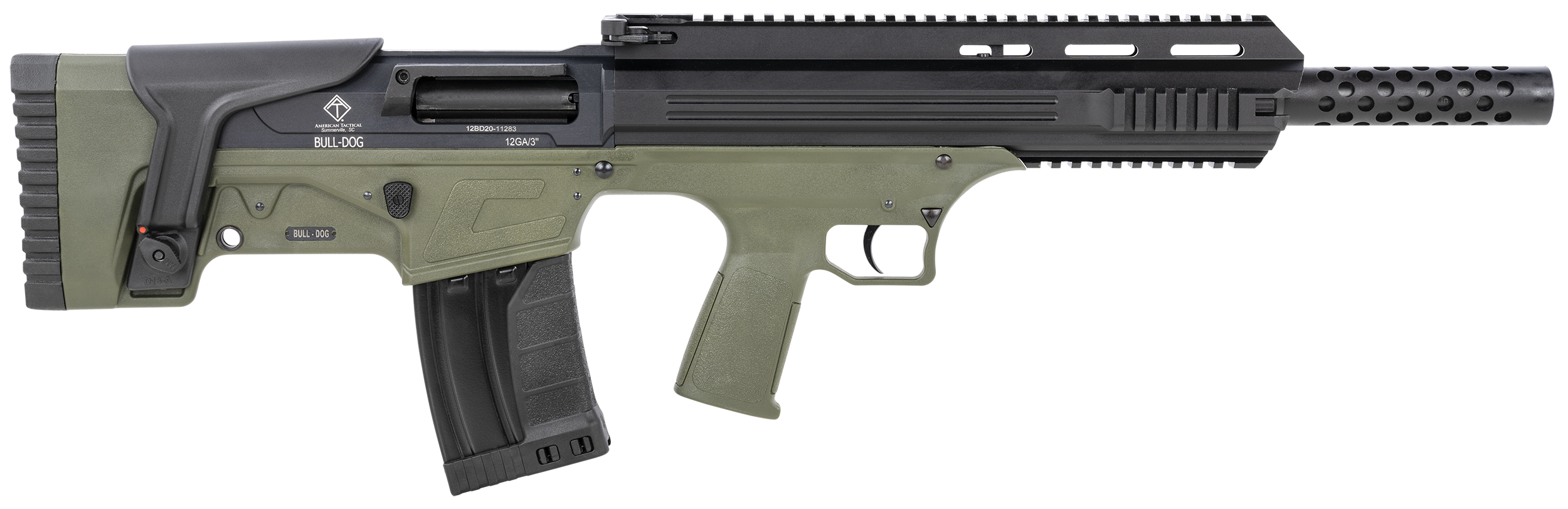 ATI G12BDG BULL-DOG 12G BULLDUP 18.5 5R GRN