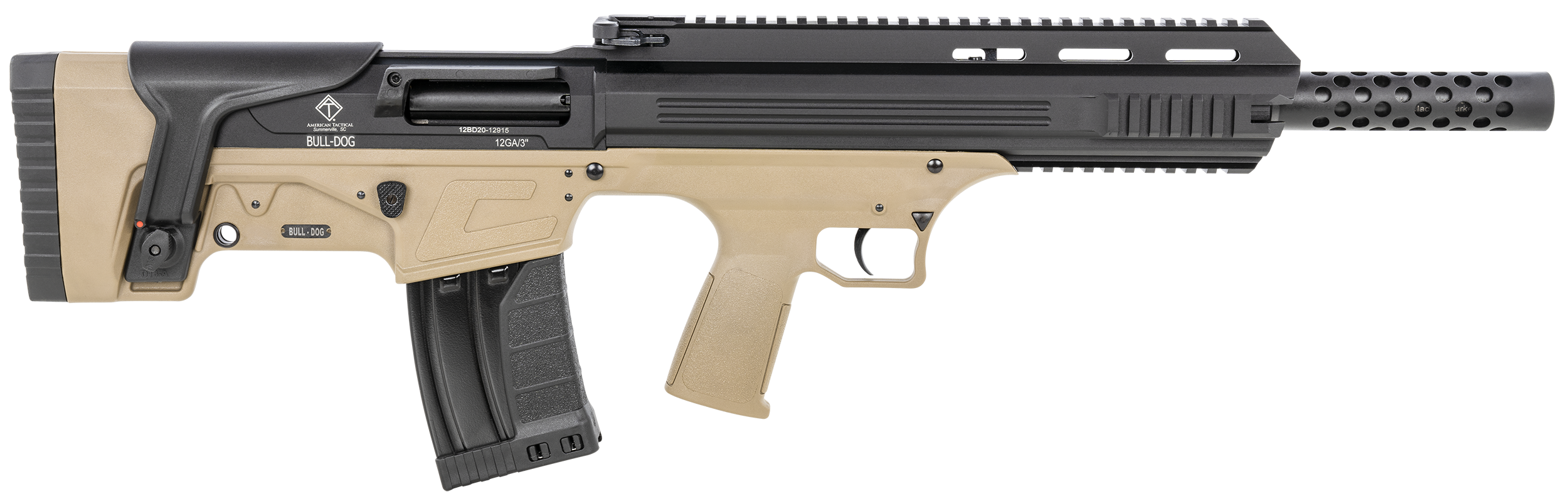 ATI G12BDT BULL-DOG 12G BULLDUP 18.5 5R TAN