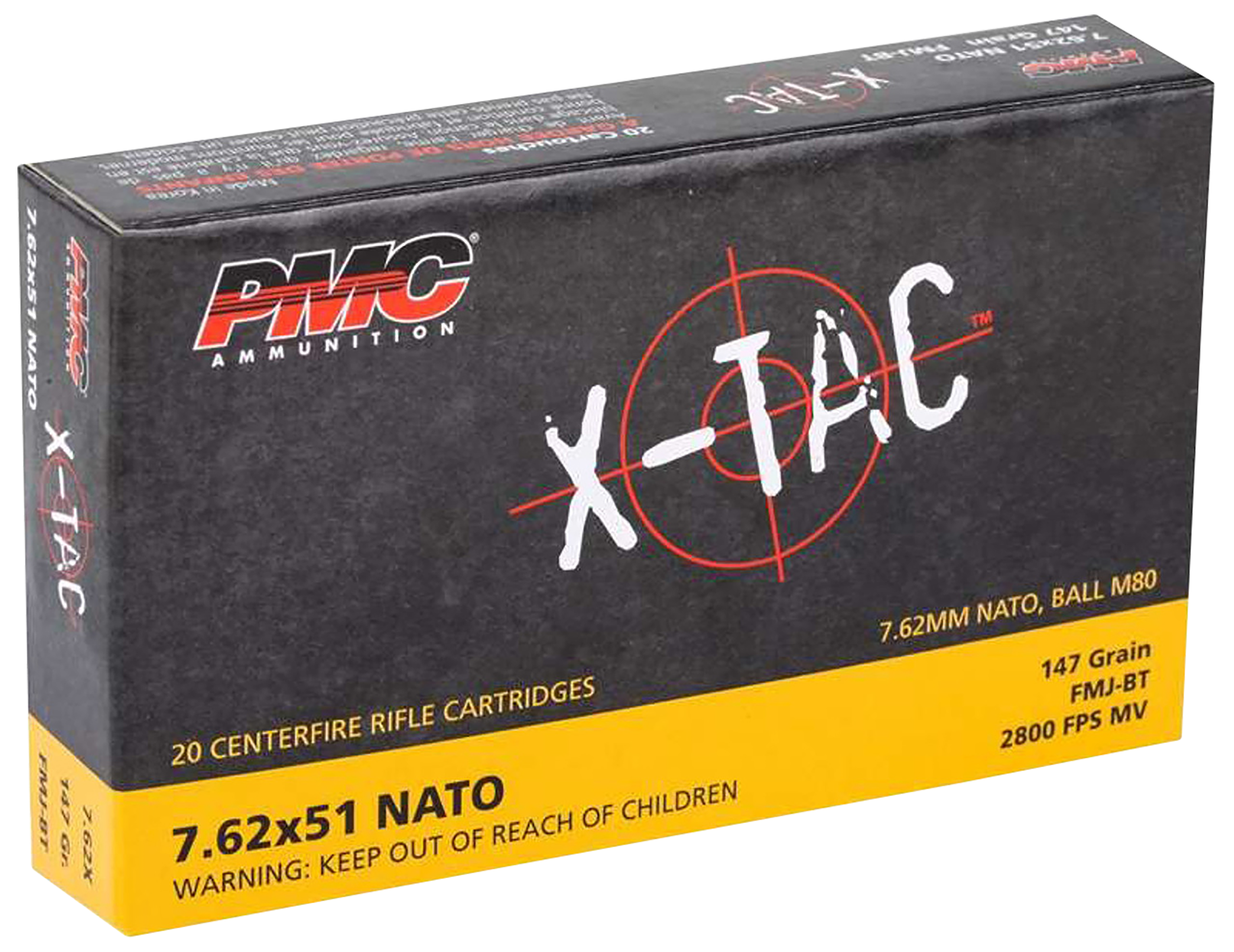 PMC 7.62X 7.62X51 147 FMJ BT 20/25