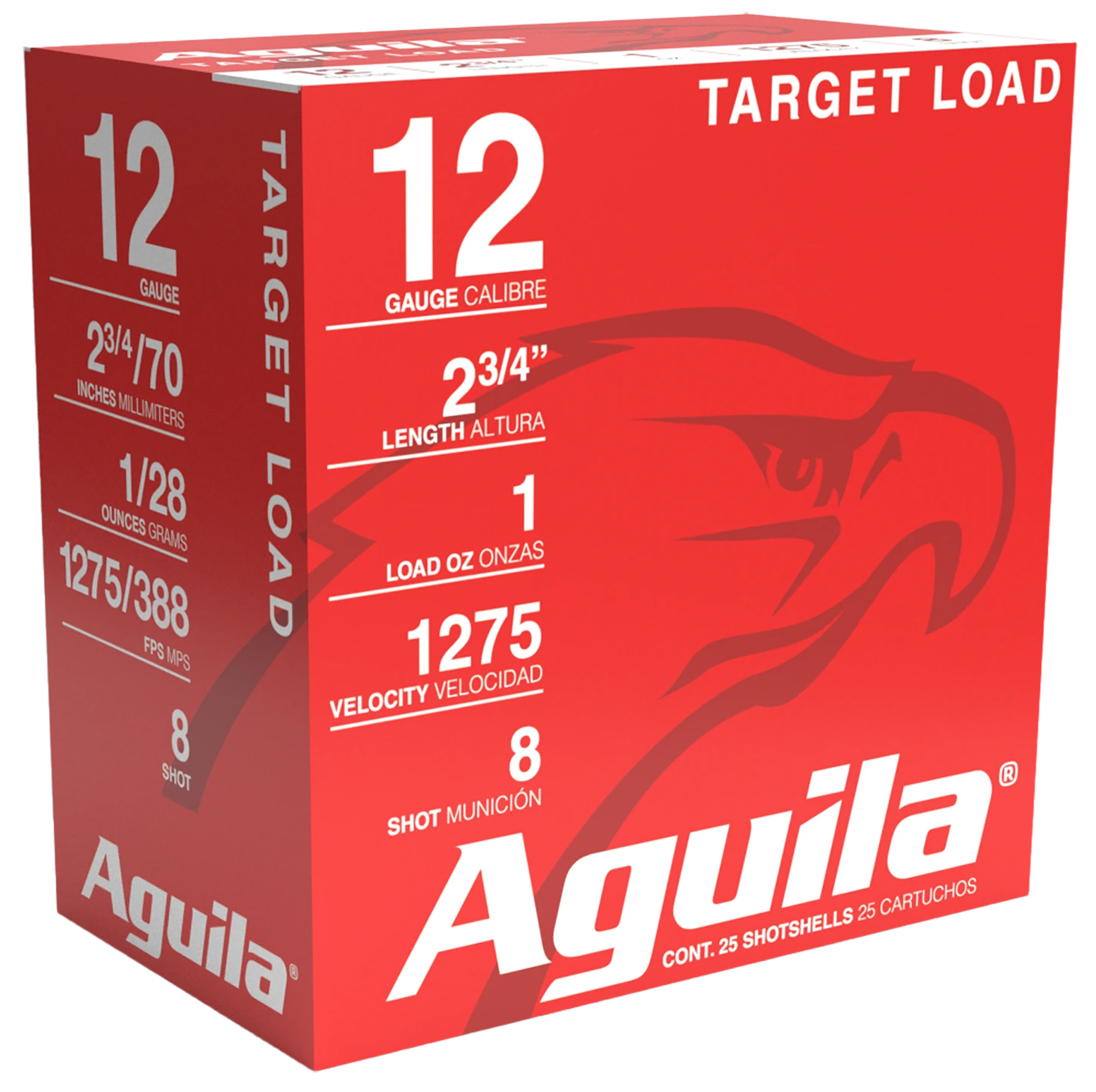 AGUILA 1CHB1328 TARGET 12G 1-OZ #8 11/8 25/10