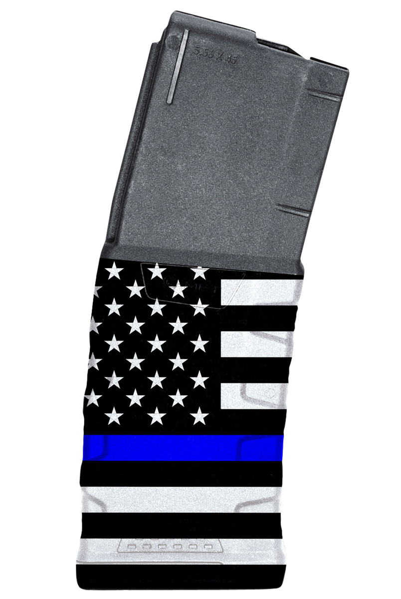 MFT EXDPM556-AMB1 AR15 223 POLY MAG 30R BLUE LNE