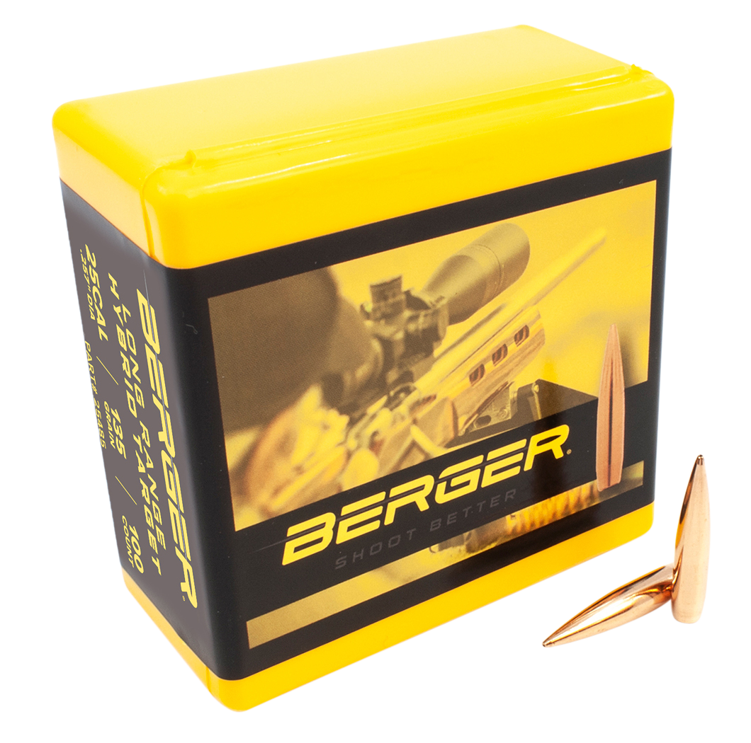 BERG 25485 BULL .25 135G LR HYB TGT 100