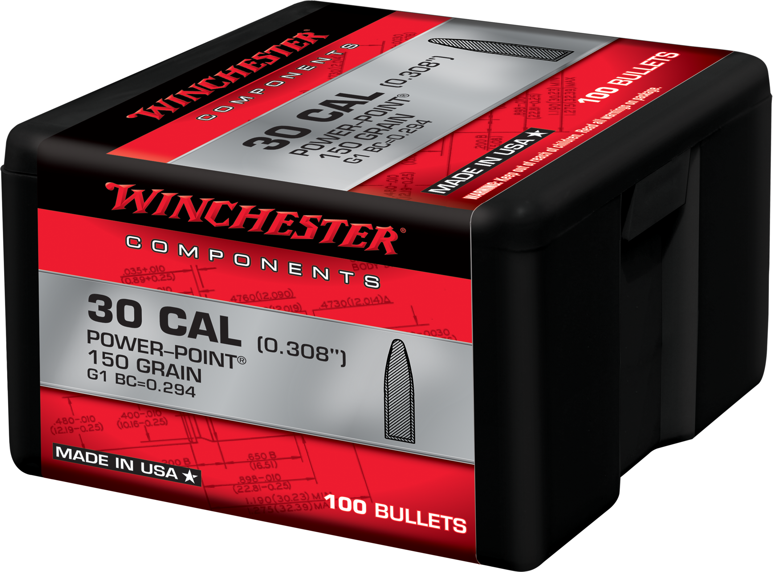 WIN WB30PP150X BUL 30 150 PP 100/10
