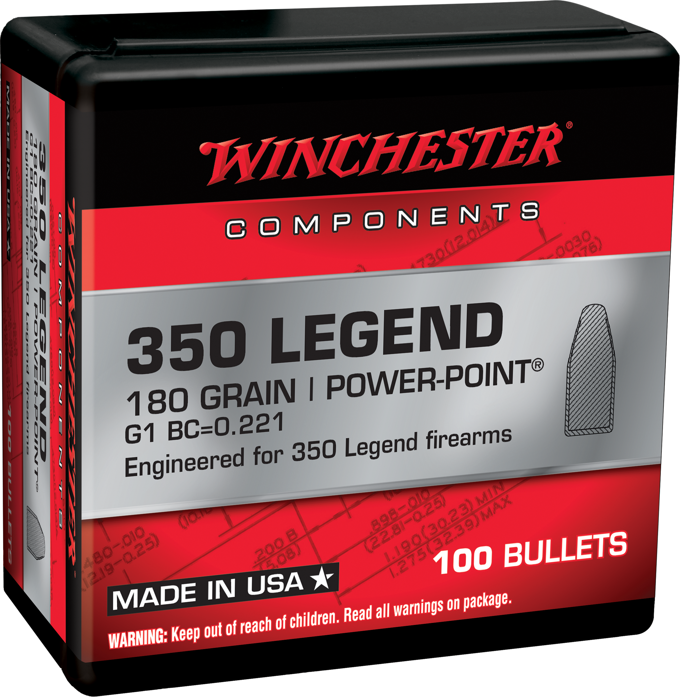 WIN WB350P180X BUL 350 180 PP 100/10