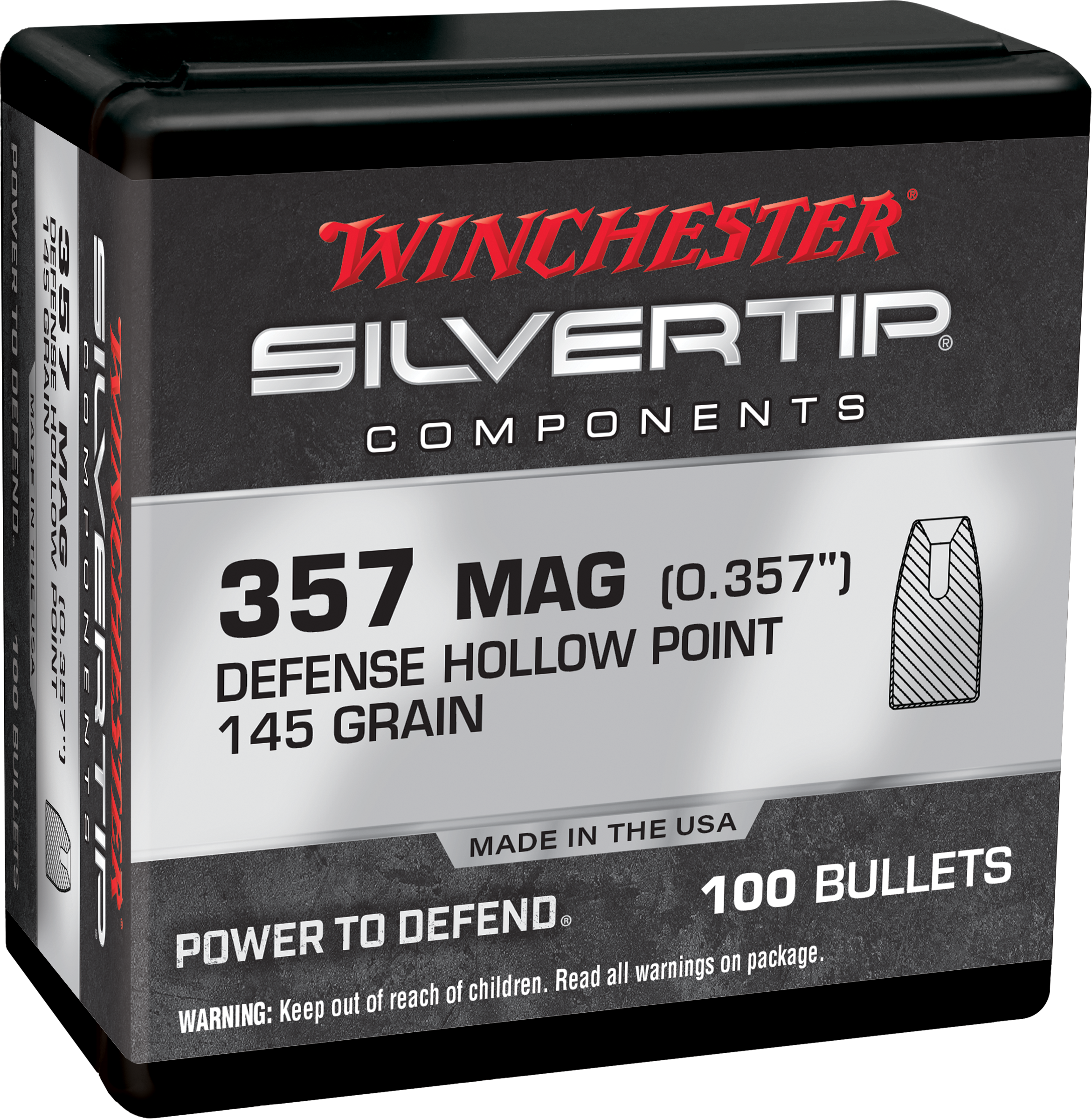 WIN WB357S145X BUL 357 145 STHP 100/10