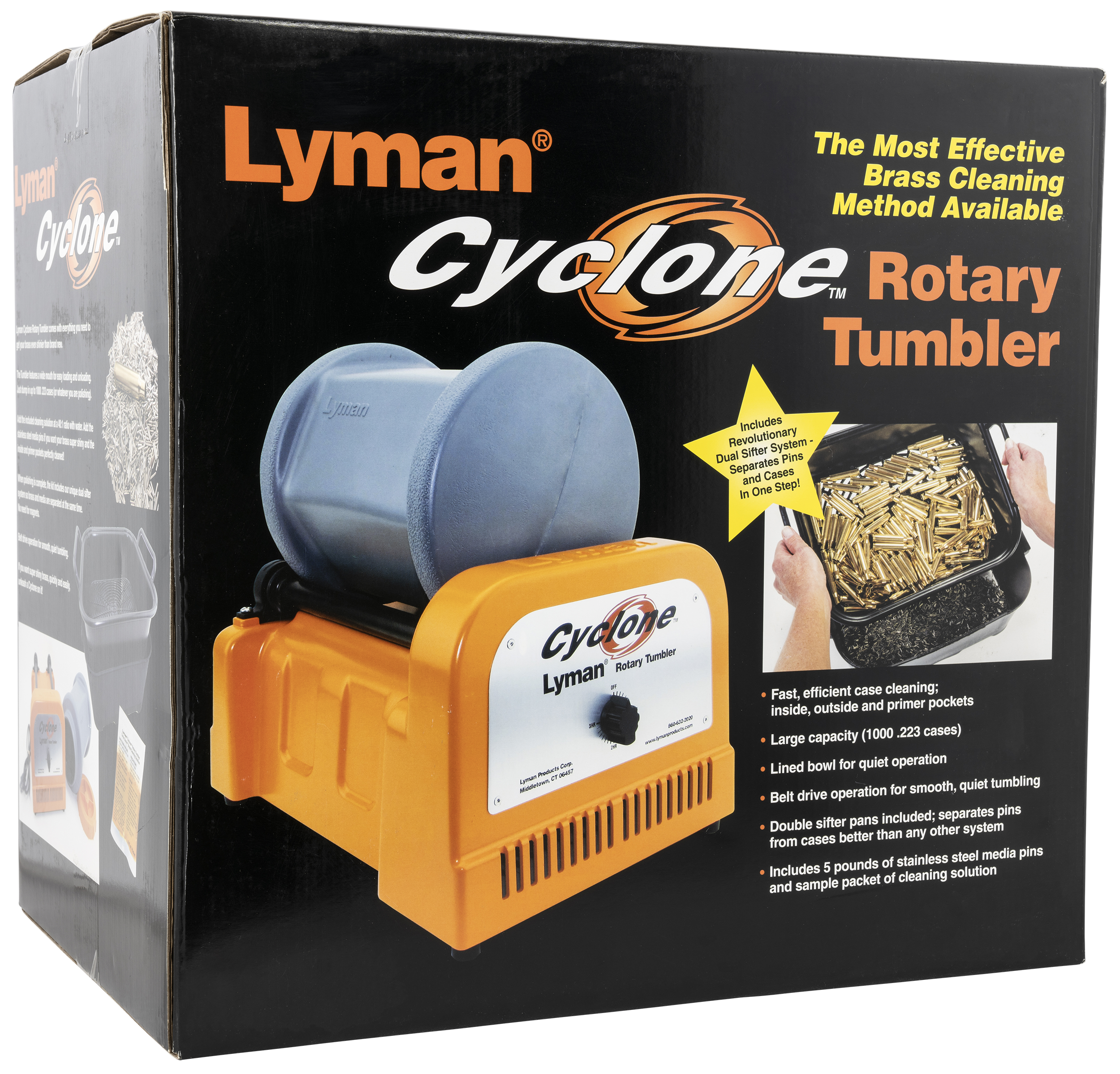 LYM 7631550 CYCLONE ROTARY CASETUMBLER 115V