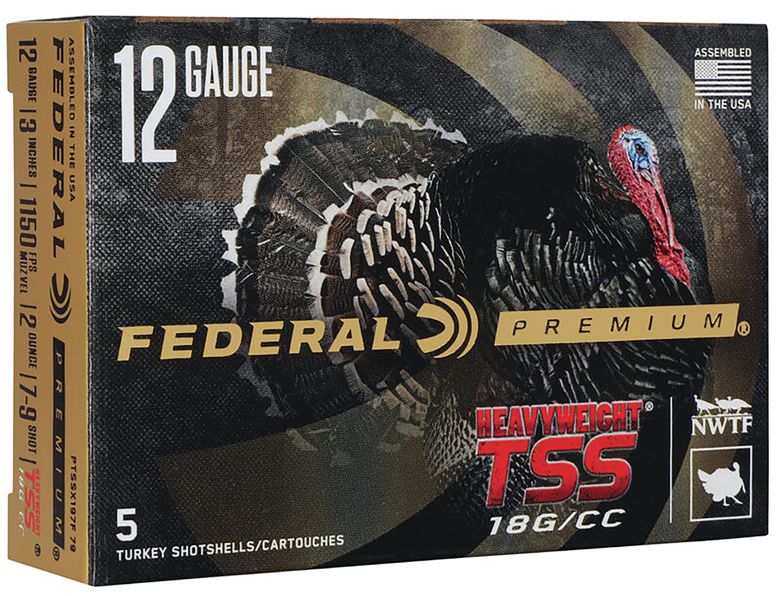 FED PTSSX197F79 TSS CMB 12 3IN 9SHT 2OZ 5/50