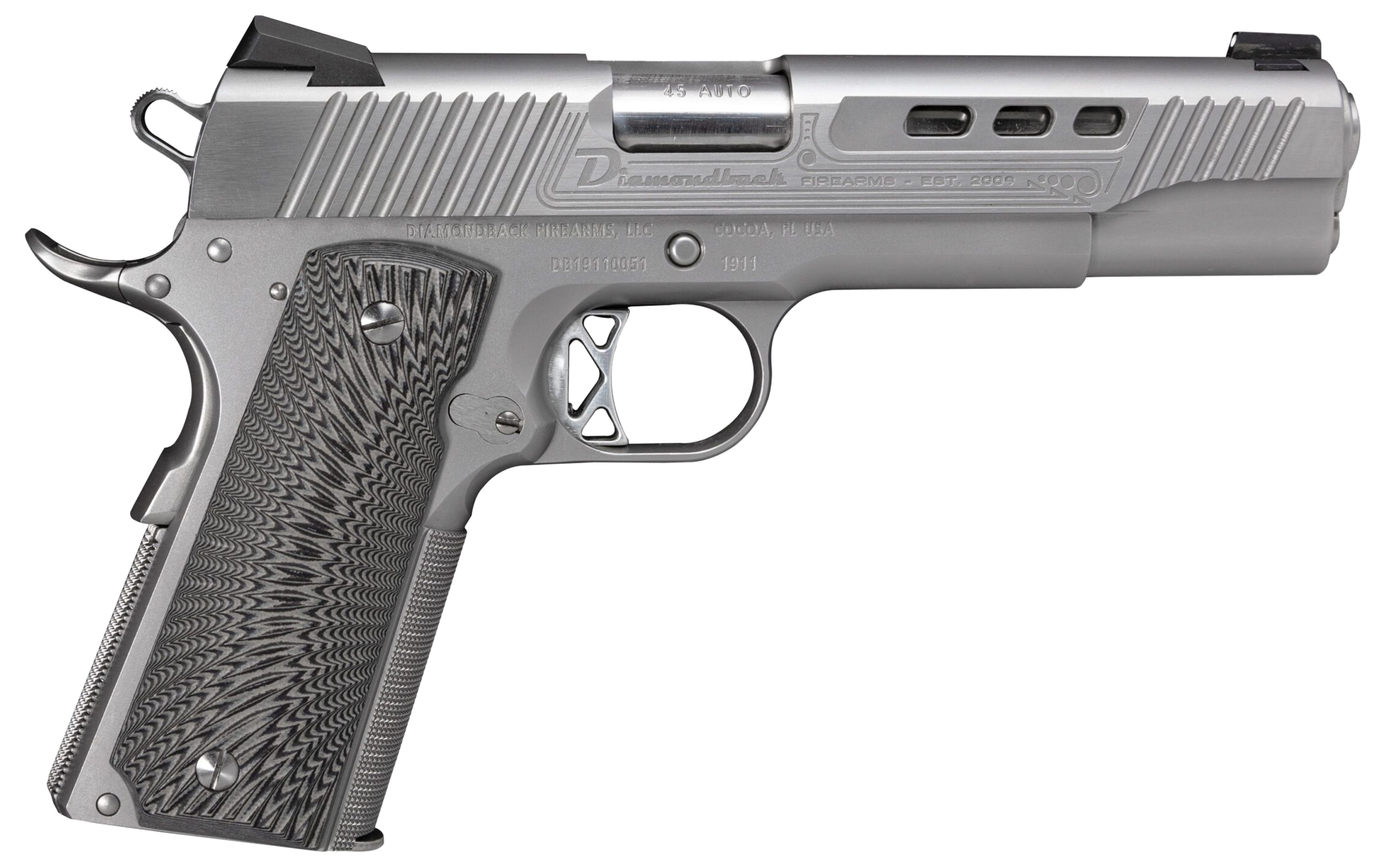 DIA DB1911SS 45AC 1911 5 (3)8R SS