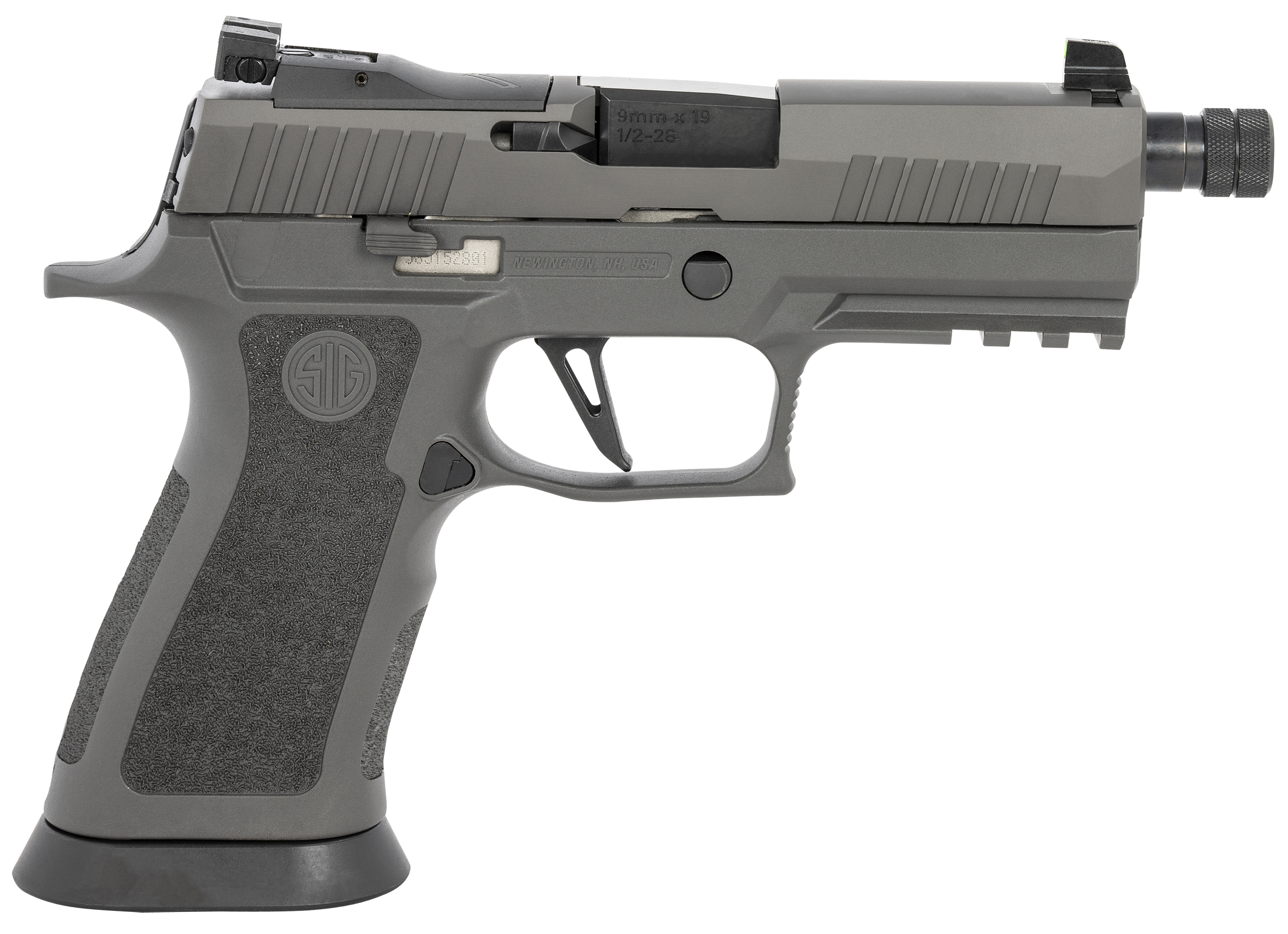 SIG*320XCA9LEGIONTBR2 P320 9MM XCRRY 4.6 17R GRY