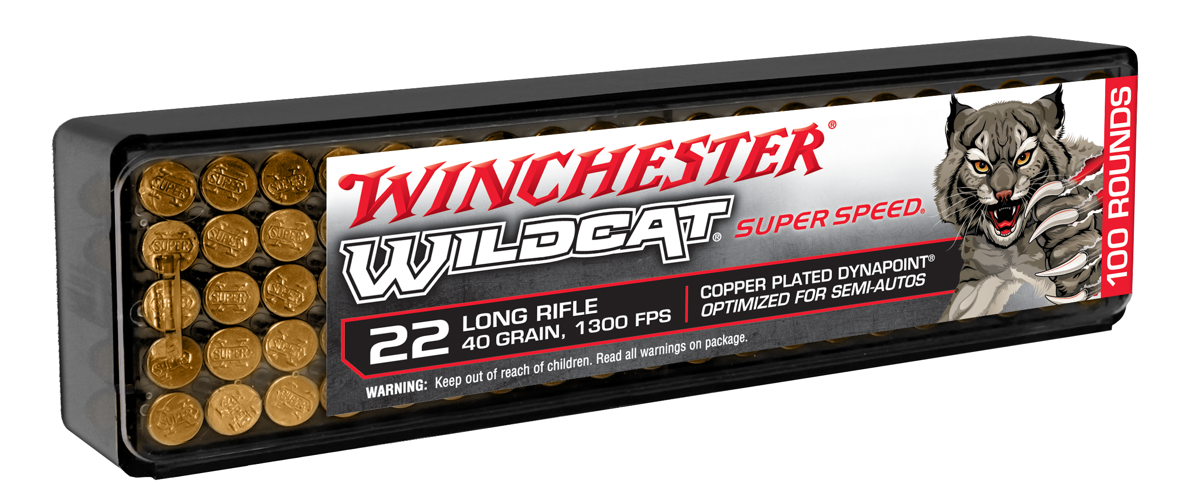 WIN WW22LRSSD 22LR WILDCAT SUP SPD 100/20