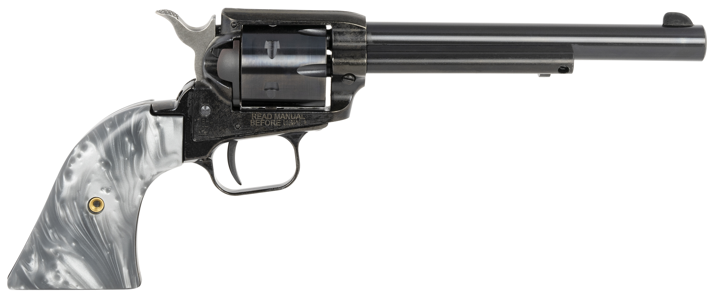 HER RR22B6GPRL ROUGH R 22LR 6.5 6S GRYPRL