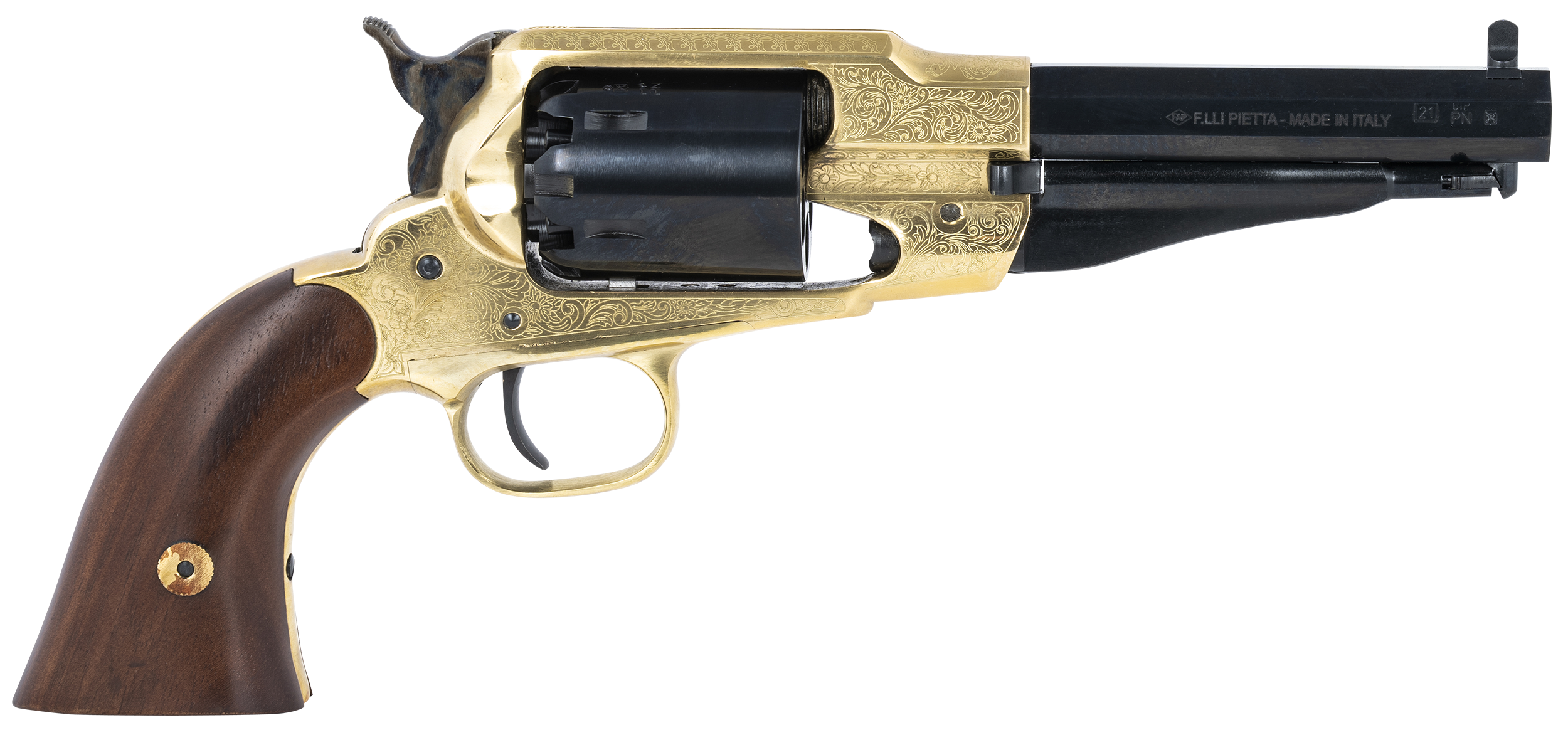 PIETTA PF58BRE44512 1858 RGT BRASS SHER 44 BLKP