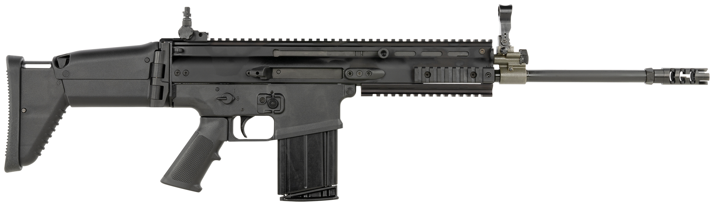 FN 986612 SCAR17 NRCH 7.62 16.25 10R BLK