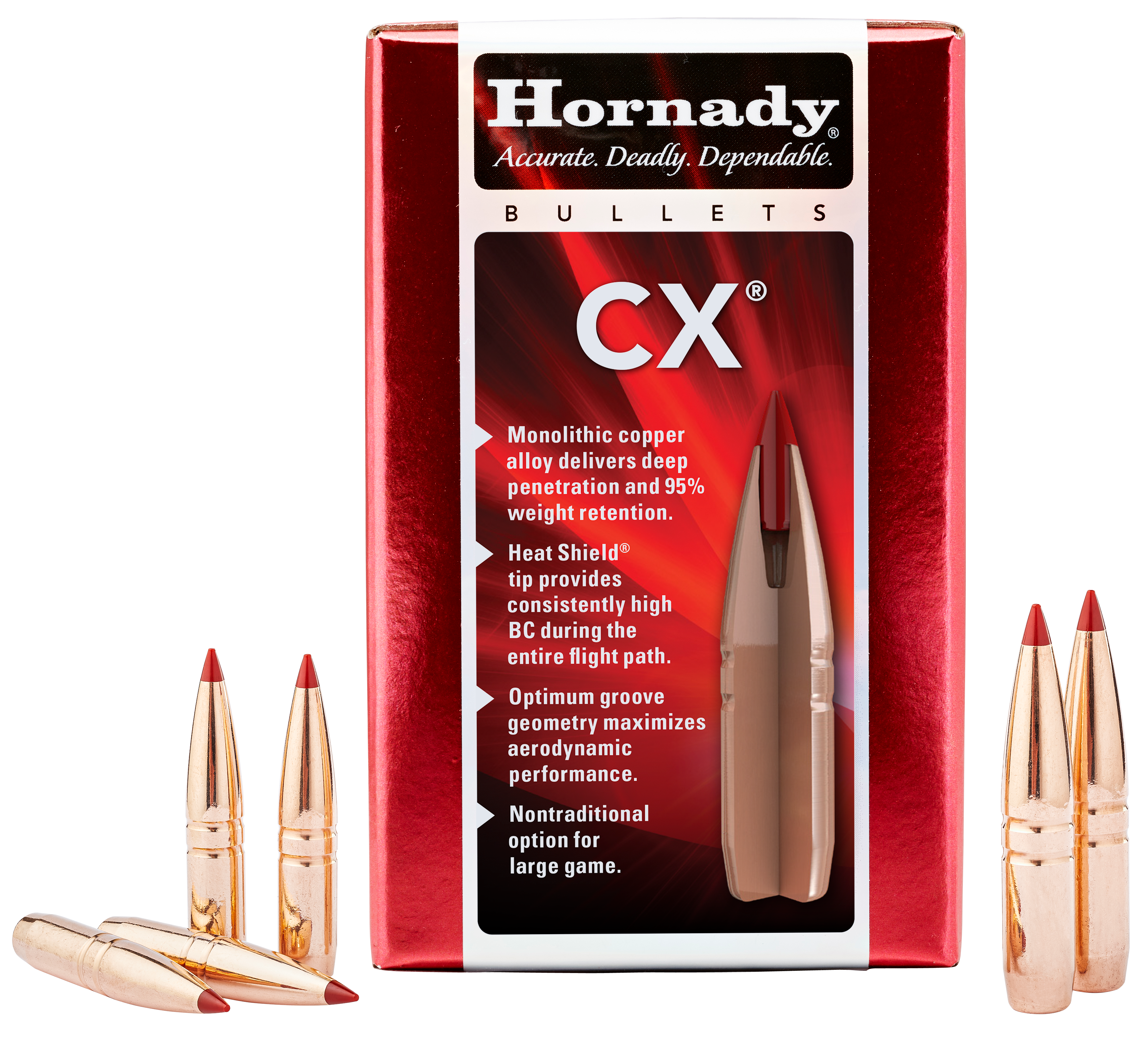 HORN 332704 BULL .338 185 CX 50/25