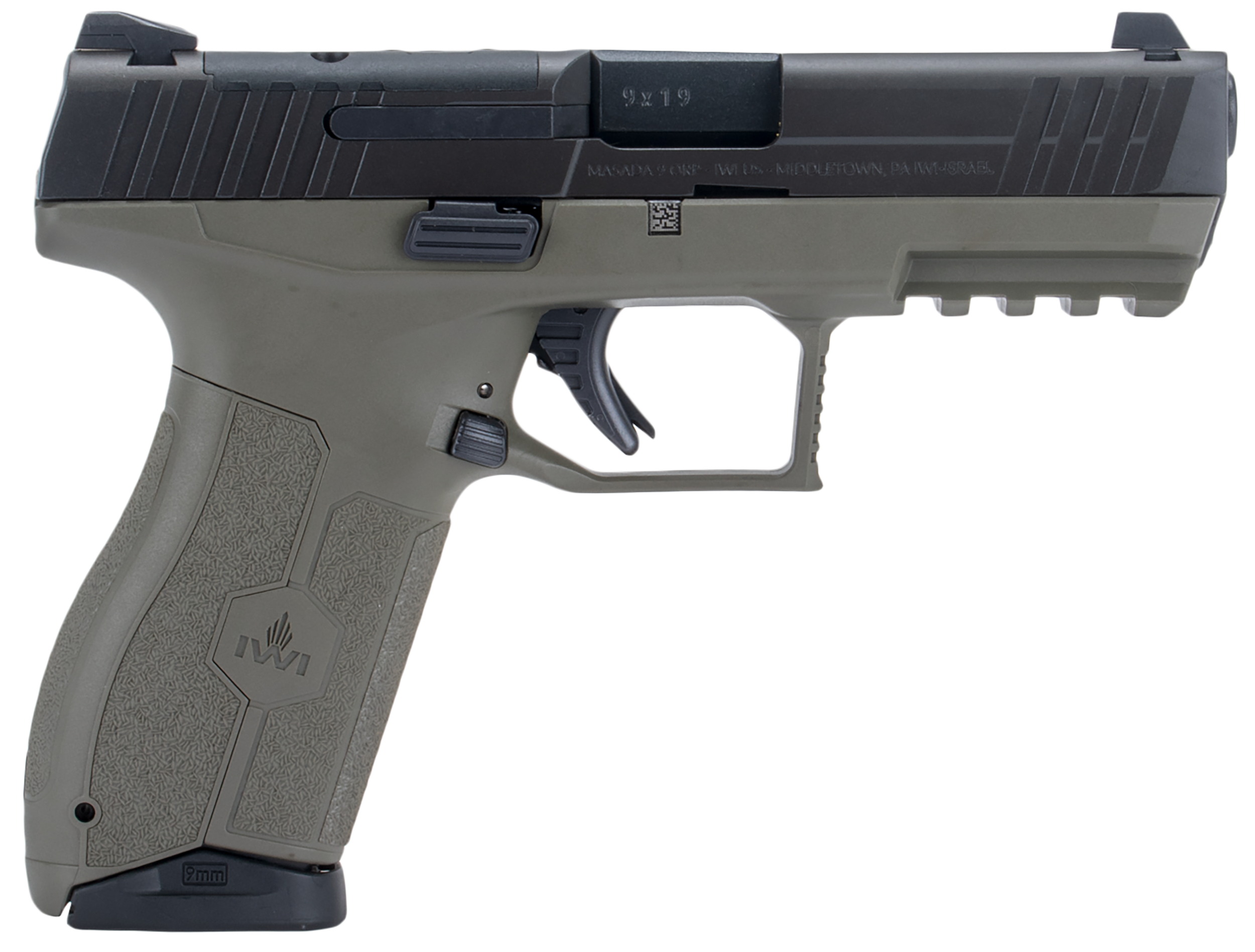 IWI M9ORP10ODNS MASAD 9MM 10R OR NS 4.1 ODG