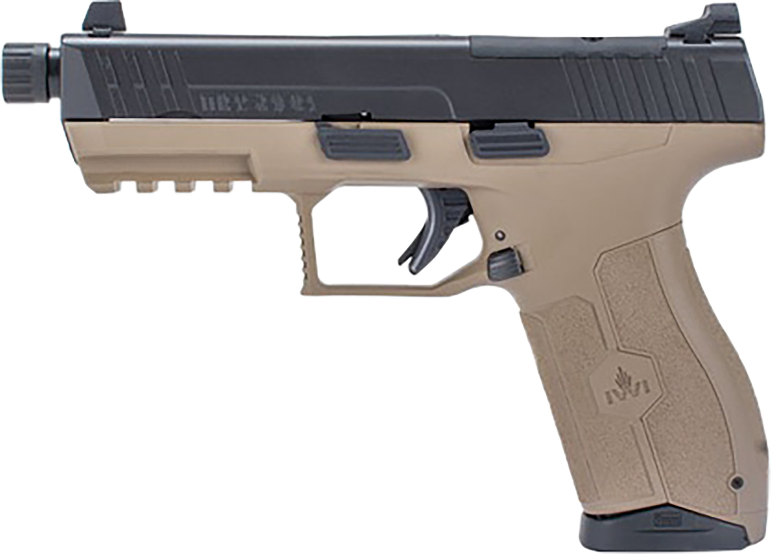 IWI M9ORP17TFDNS MASAD 9MM 17R OR NS 4.6 FDE