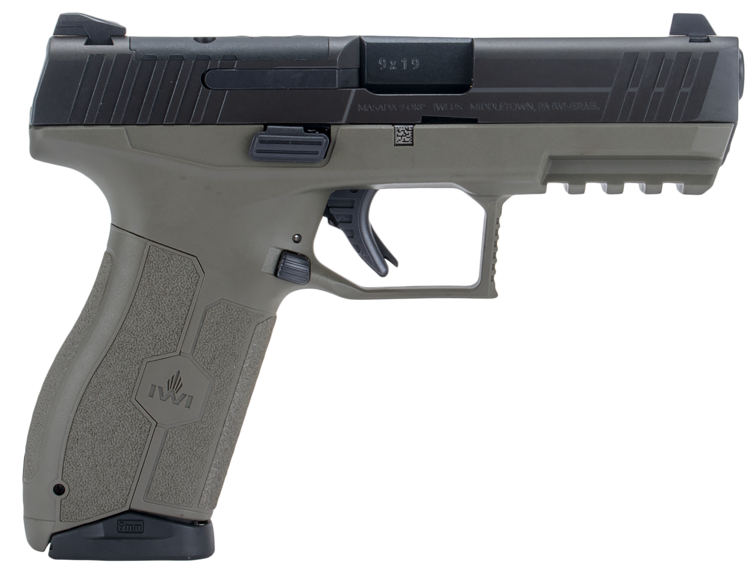 IWI M9ORP10TODNS MASAD 9MM 10R OR NS 4.6 ODG