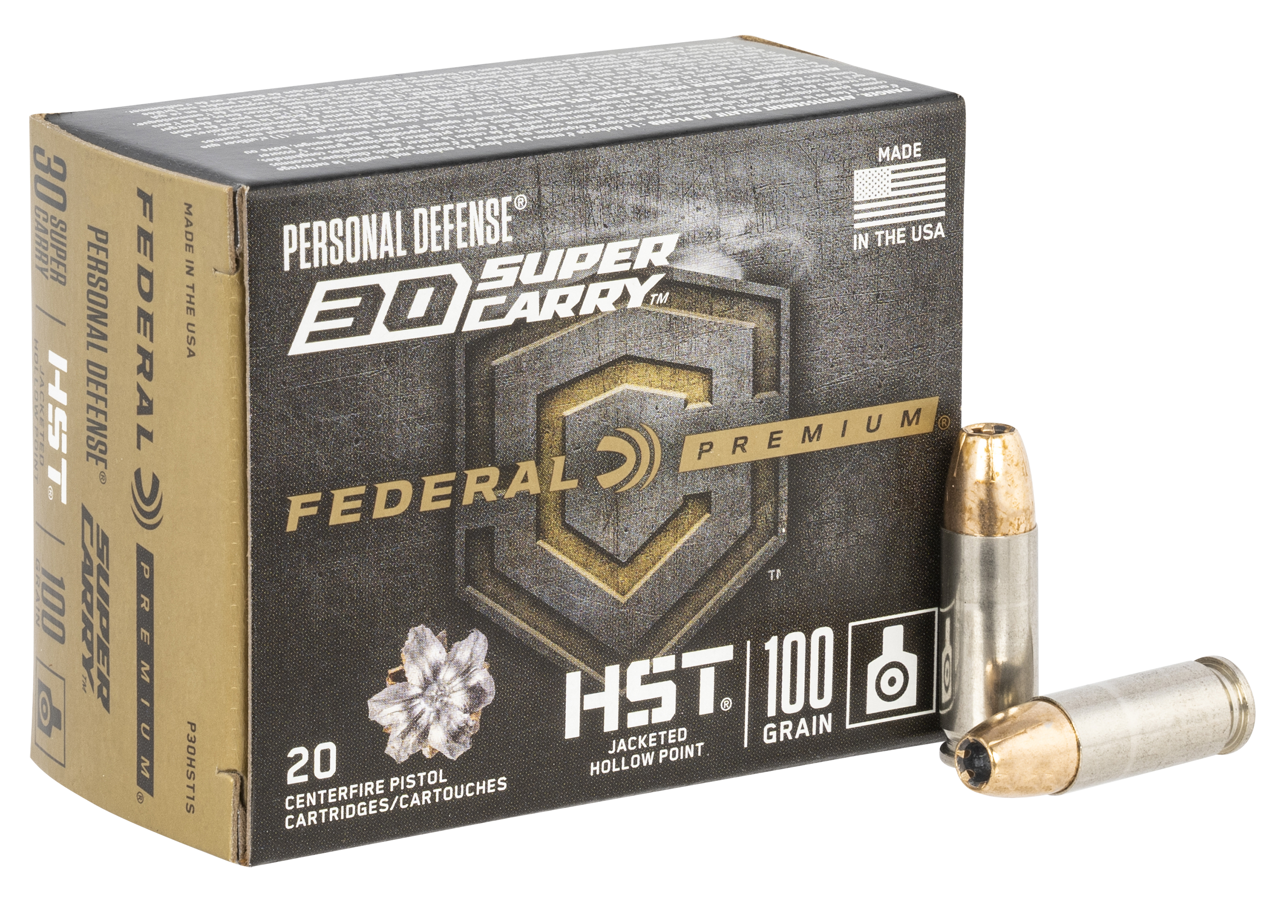 FED P30HST1S 30SUPCAR 100 HST JHP 20/10