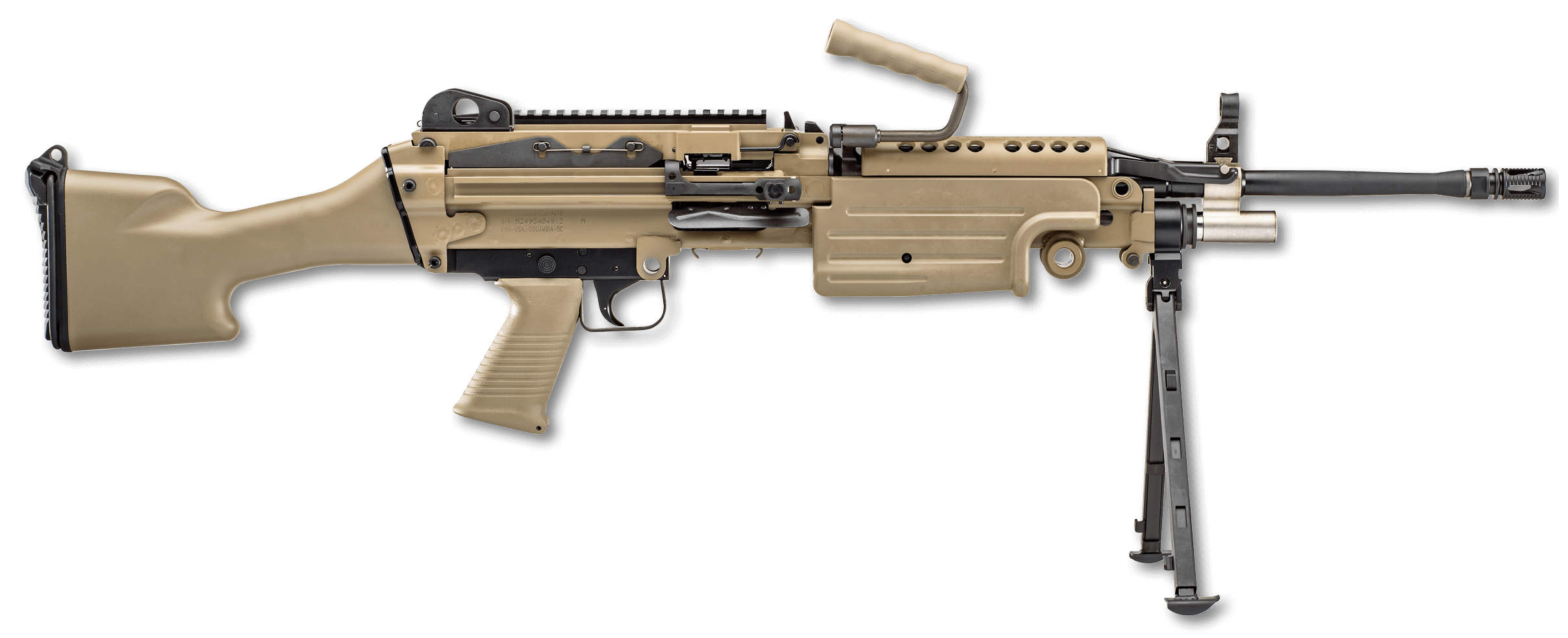 FN 46-100170 M249S 5.56 18.5 30+200 FDE