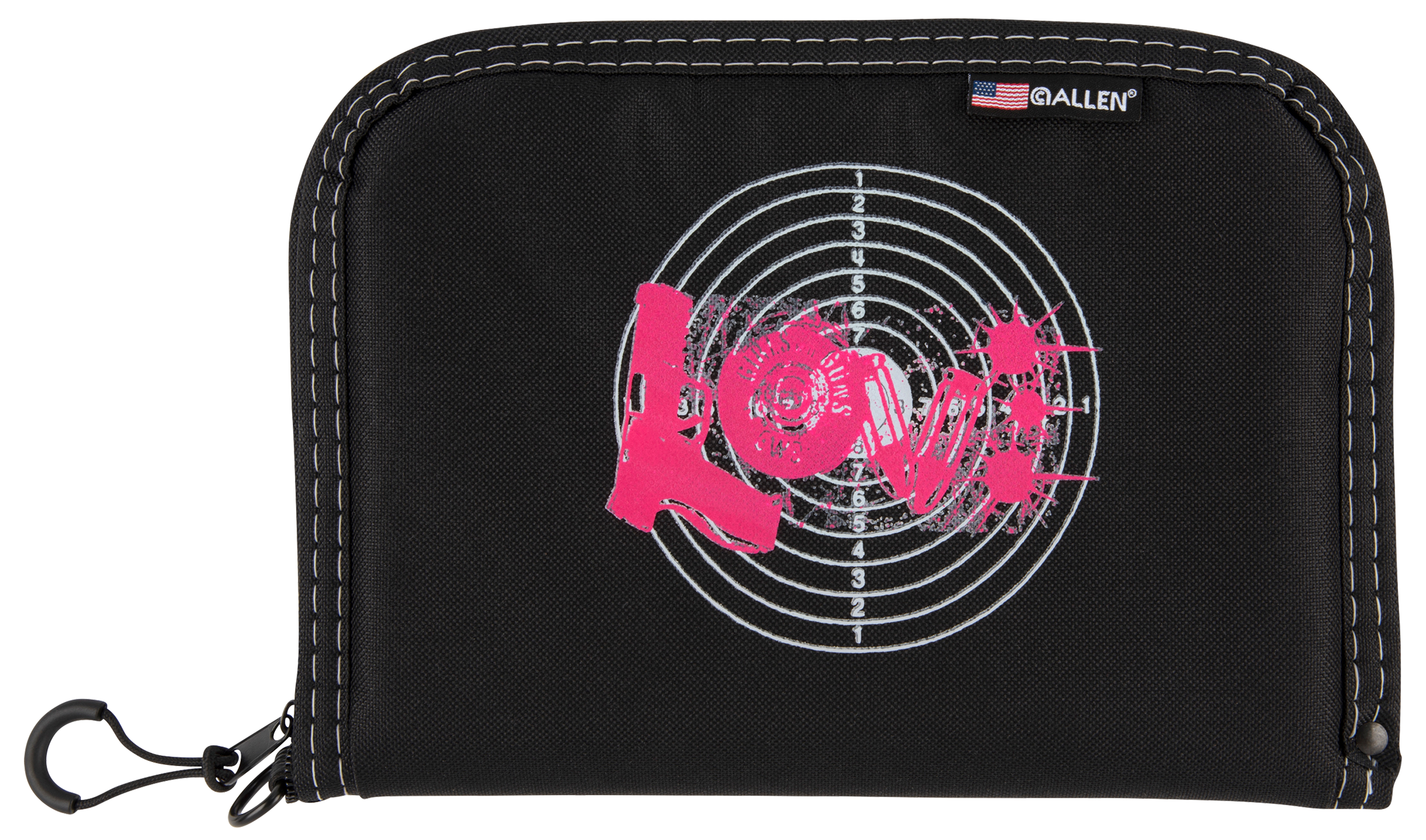 ALLEN 9075 GWG LOVE PSTL CASE 10IN BLK