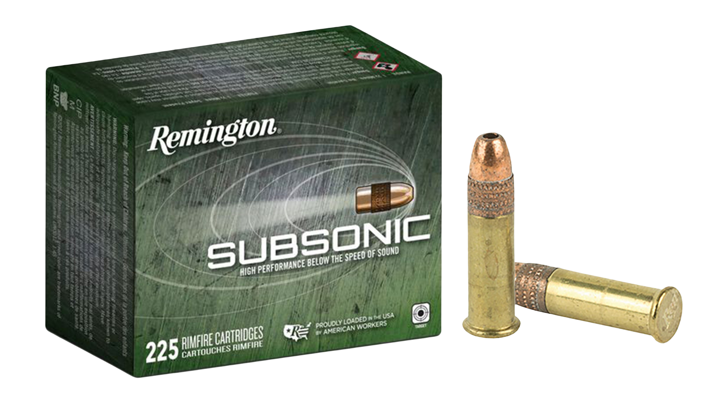 REM 21249 SS225 22LR SUBSONIC 40 HP 225/10
