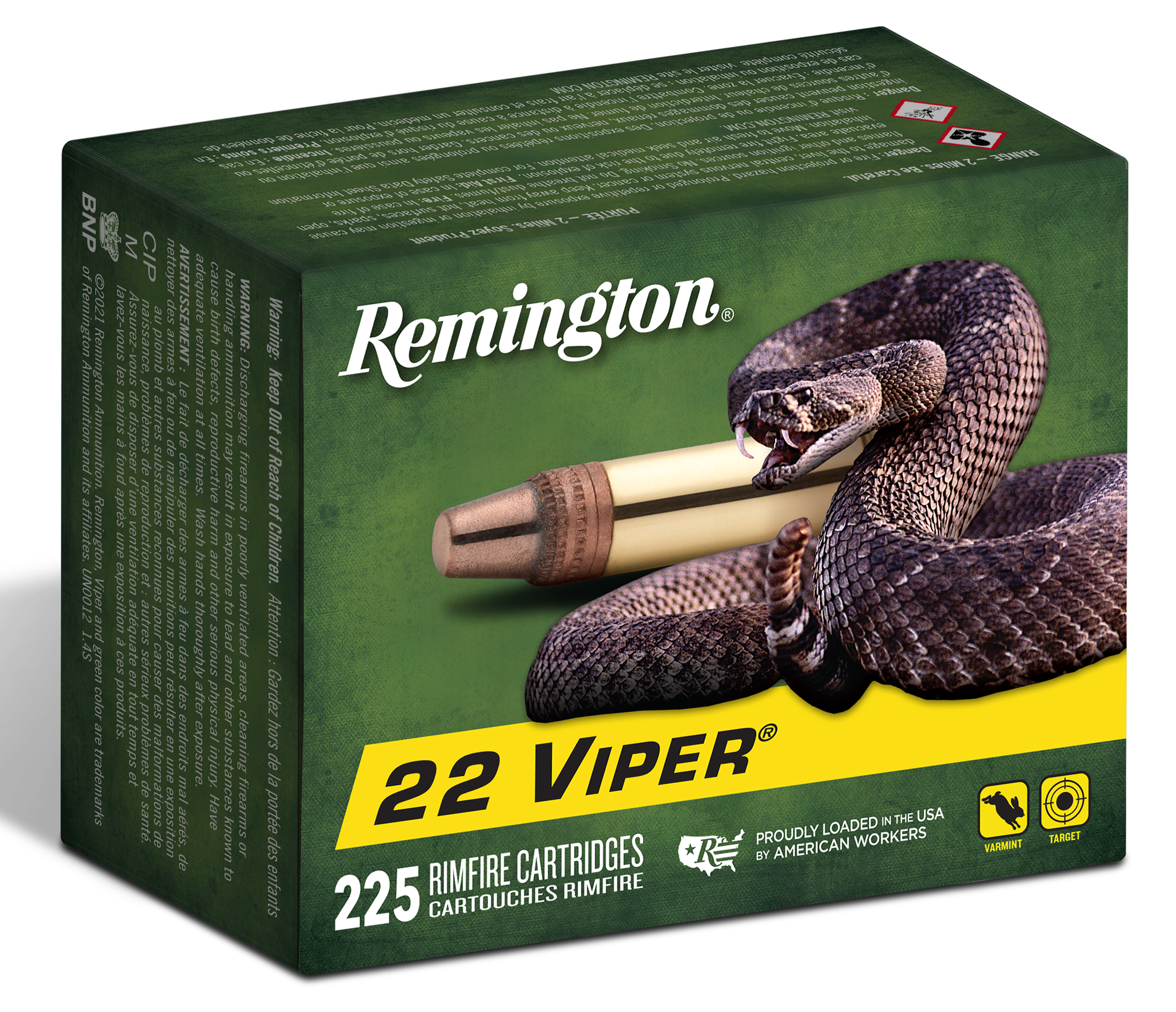 REM 21239 VP225 22LR 36 TCS 225/10