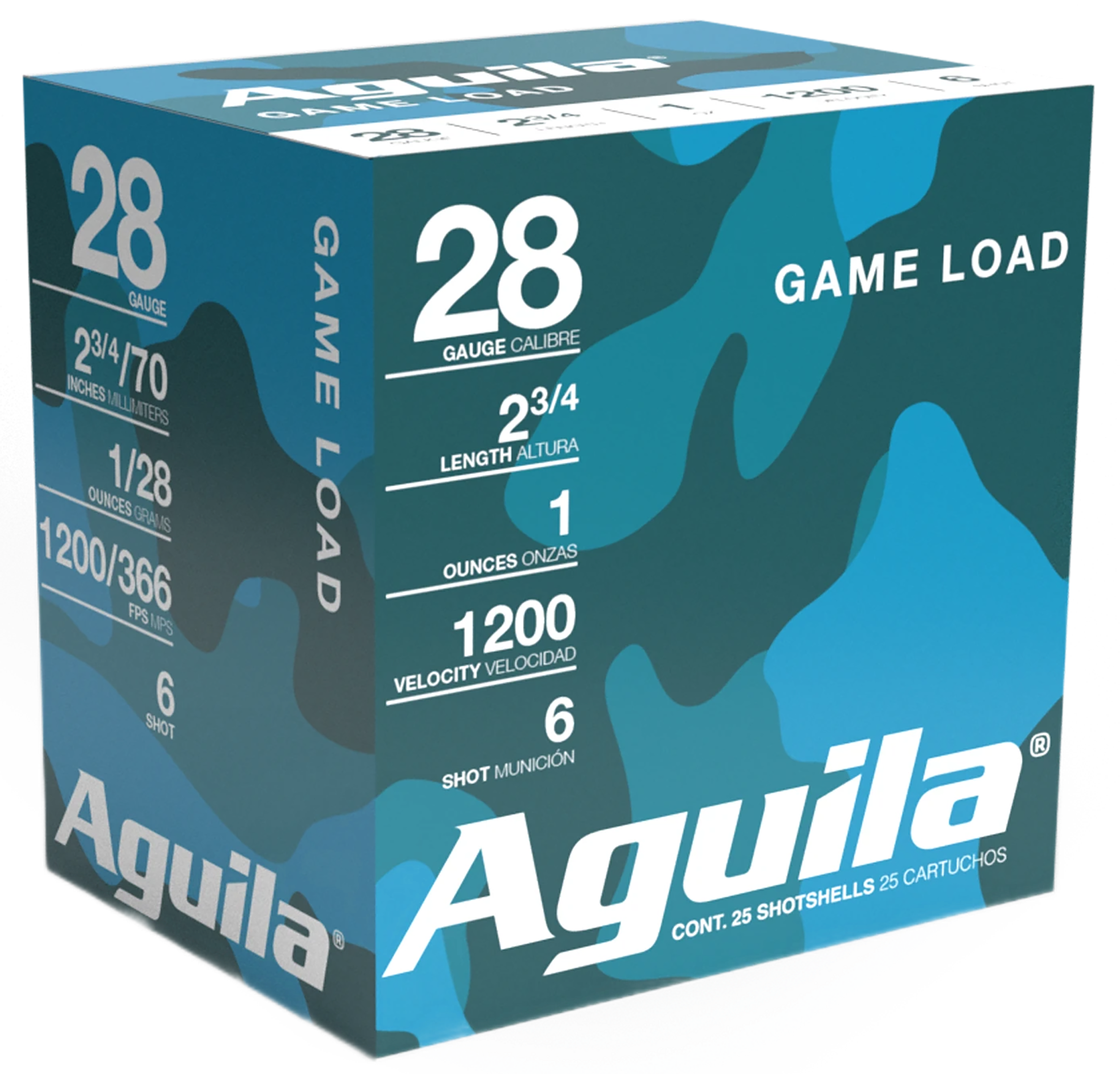 AGUILA 1CHB2836 GAME LD 28G 2.75 #6 1OZ 25/20