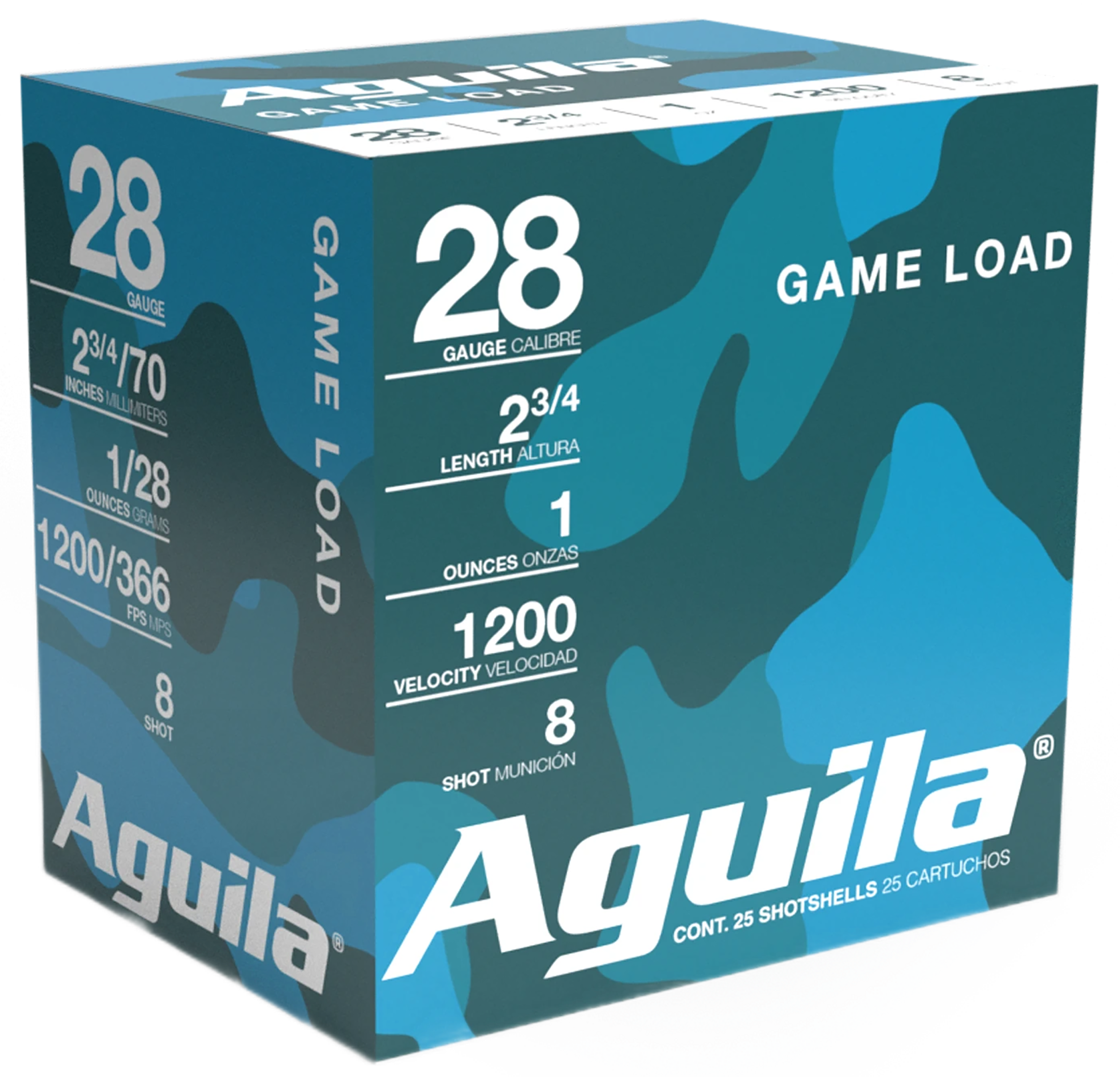 AGUILA 1CHB2838 GAME LD 28G 2.75 #8 1OZ 25/20