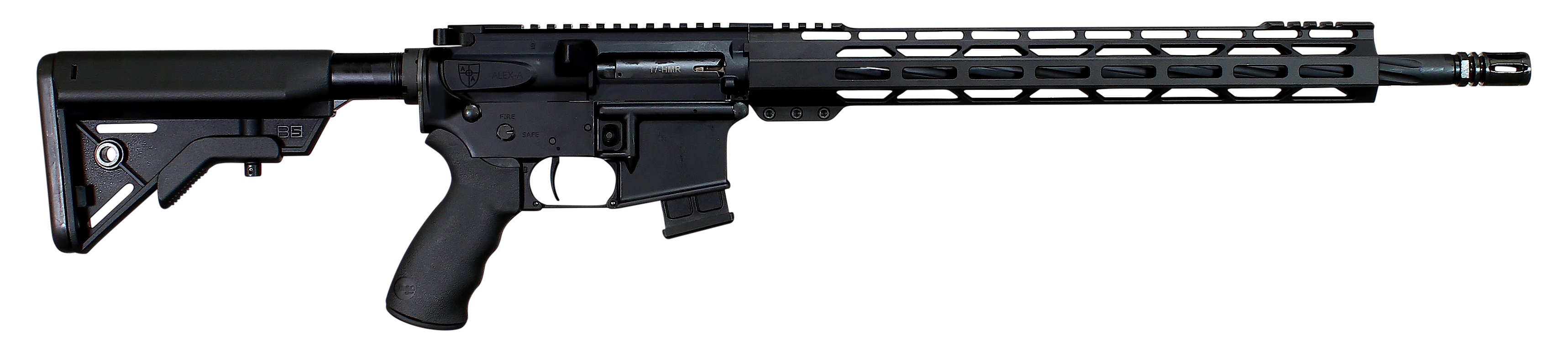 ALEX RTA17BL TACTICAL 17HMR 18 10R BLK