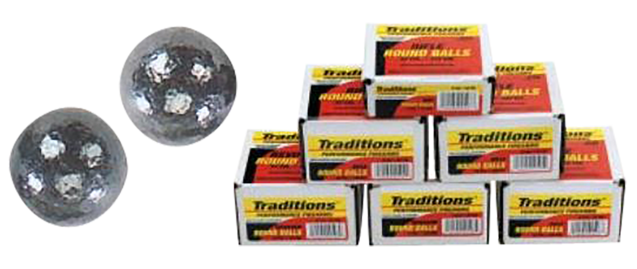 TRAD A1241 RIFLE ROUND BALL .490 20